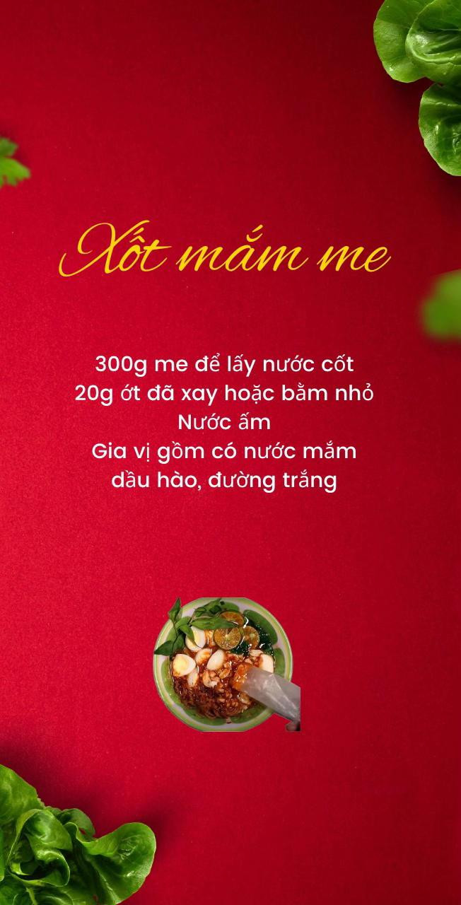 Xốt Chấm Bánh Tráng Đậm Đà Mê Ly