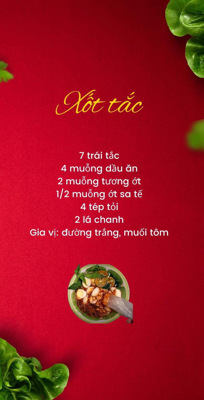 Xốt Chấm Bánh Tráng Đậm Đà Mê Ly