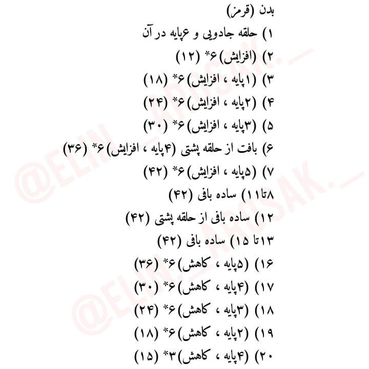 آموزش بافت عروسک کریسمس رایگان