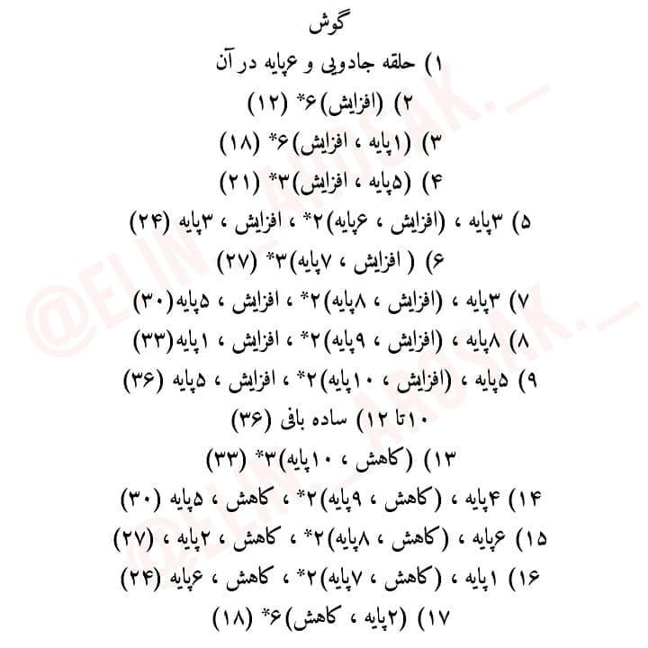 آموزش بافت عروسک موش رایگان