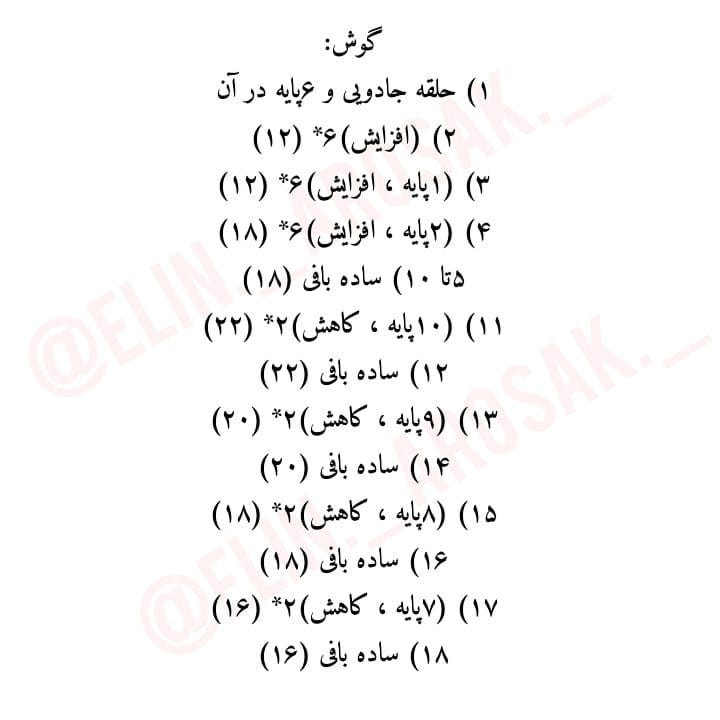 آموزش رایگان بافت عروسک خرگوش