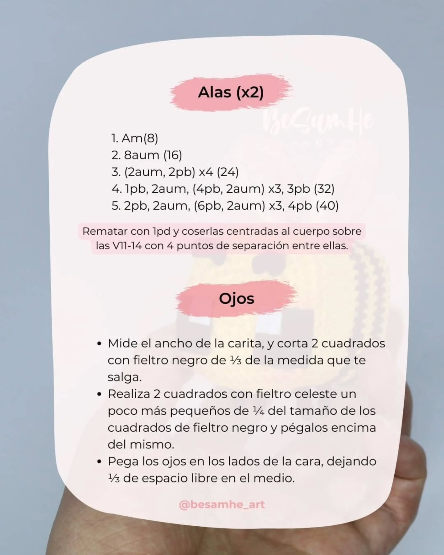 Abeja Amigurumi: Patrón Gratuito para Móc Lên