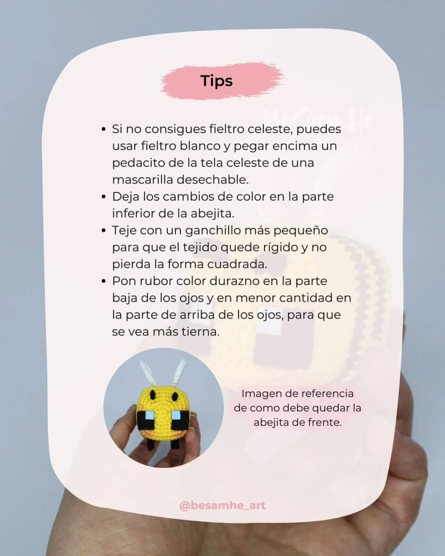 Abeja Amigurumi: Patrón Gratuito para Móc Lên