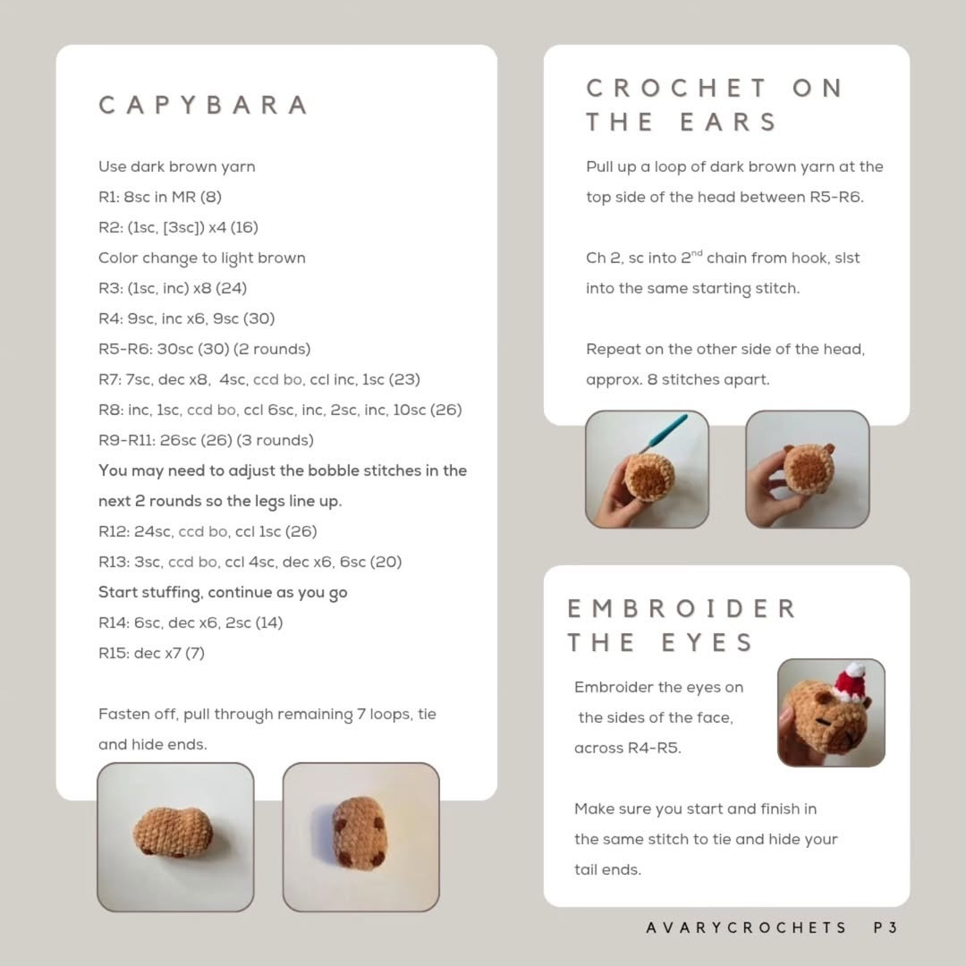 Adorable Christmas Bear Crochet Pattern for Holiday Crafting Fun