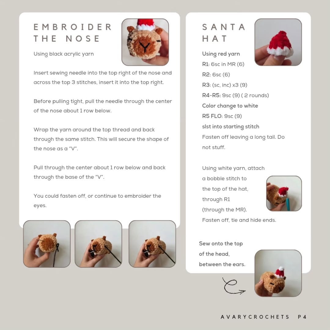 Adorable Christmas Bear Crochet Pattern for Holiday Crafting Fun