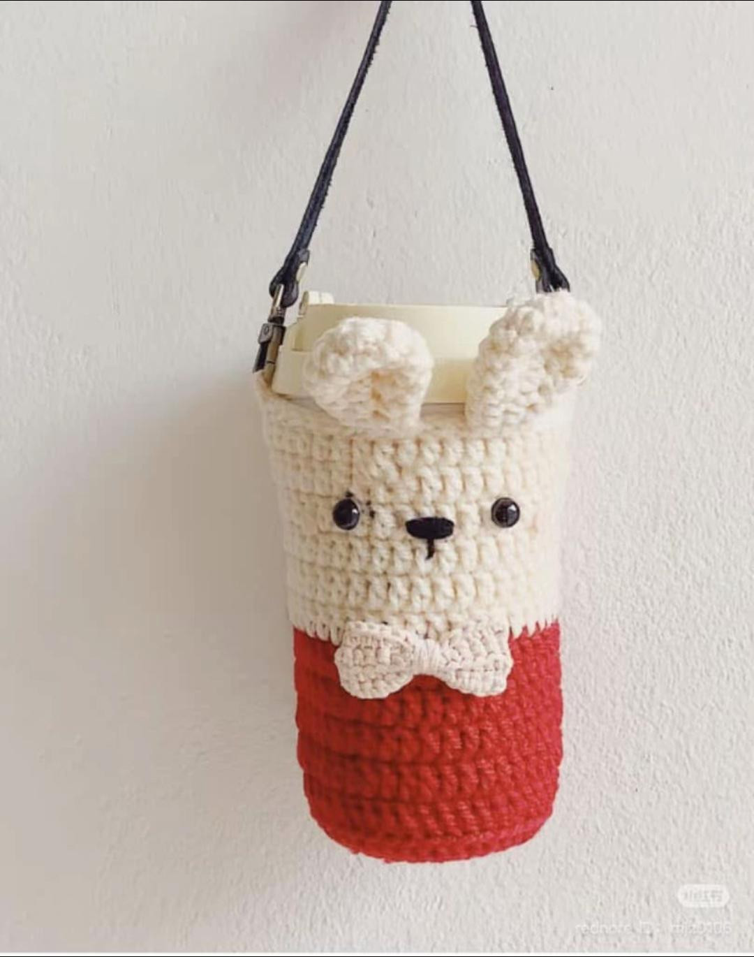 Adorable Crochet Animal Cup Holder Patterns for Beginners