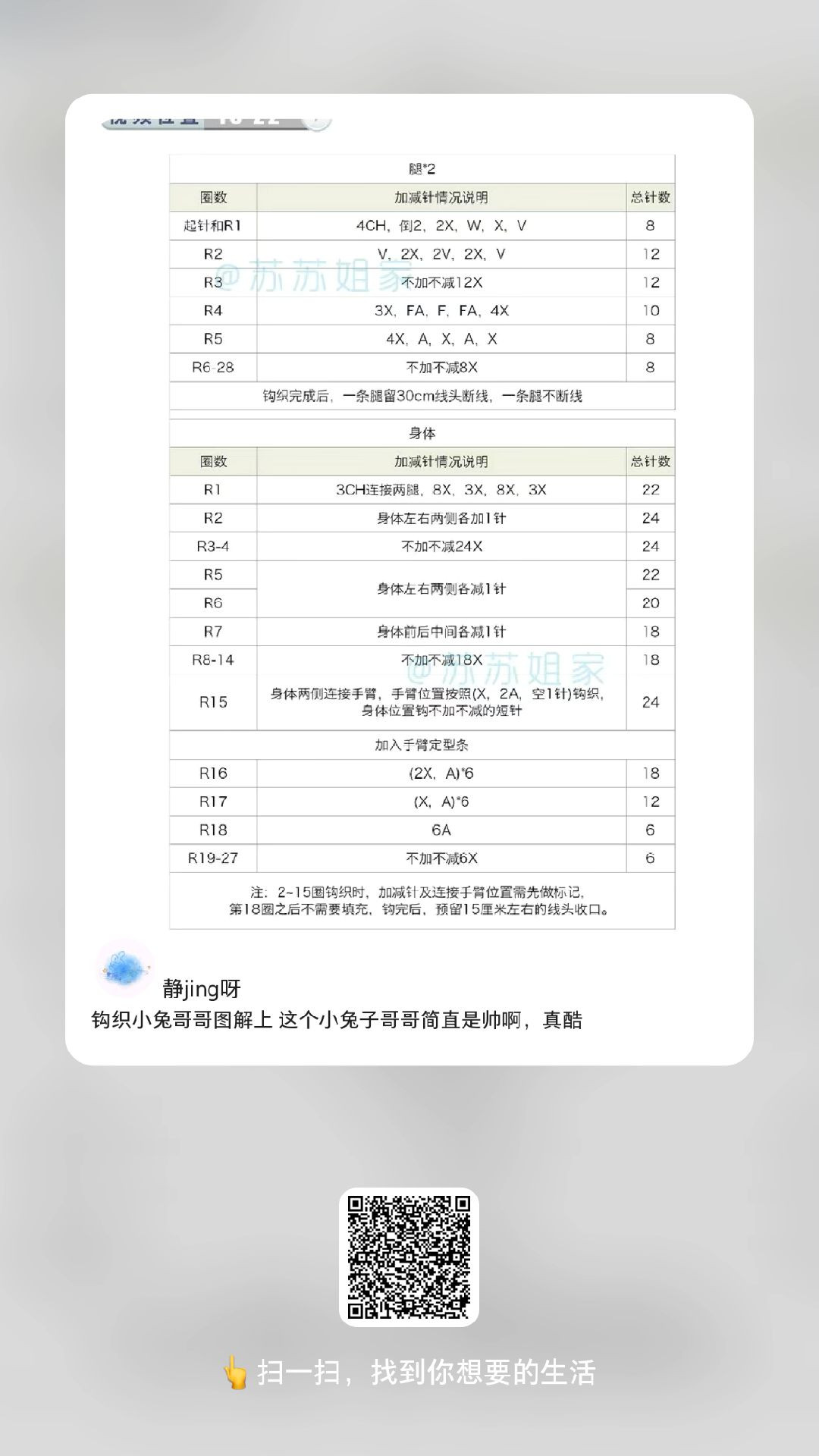 Adorable Crochet Bunny Boy with Glasses and Mask Pattern