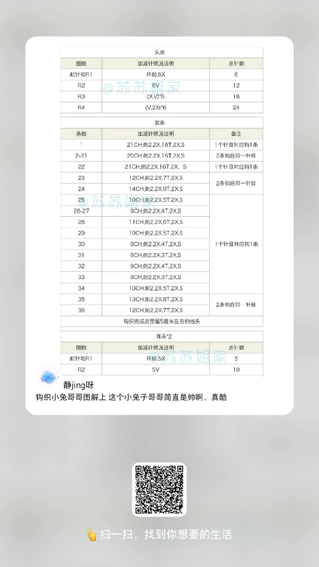 Adorable Crochet Bunny Boy with Glasses and Mask Pattern