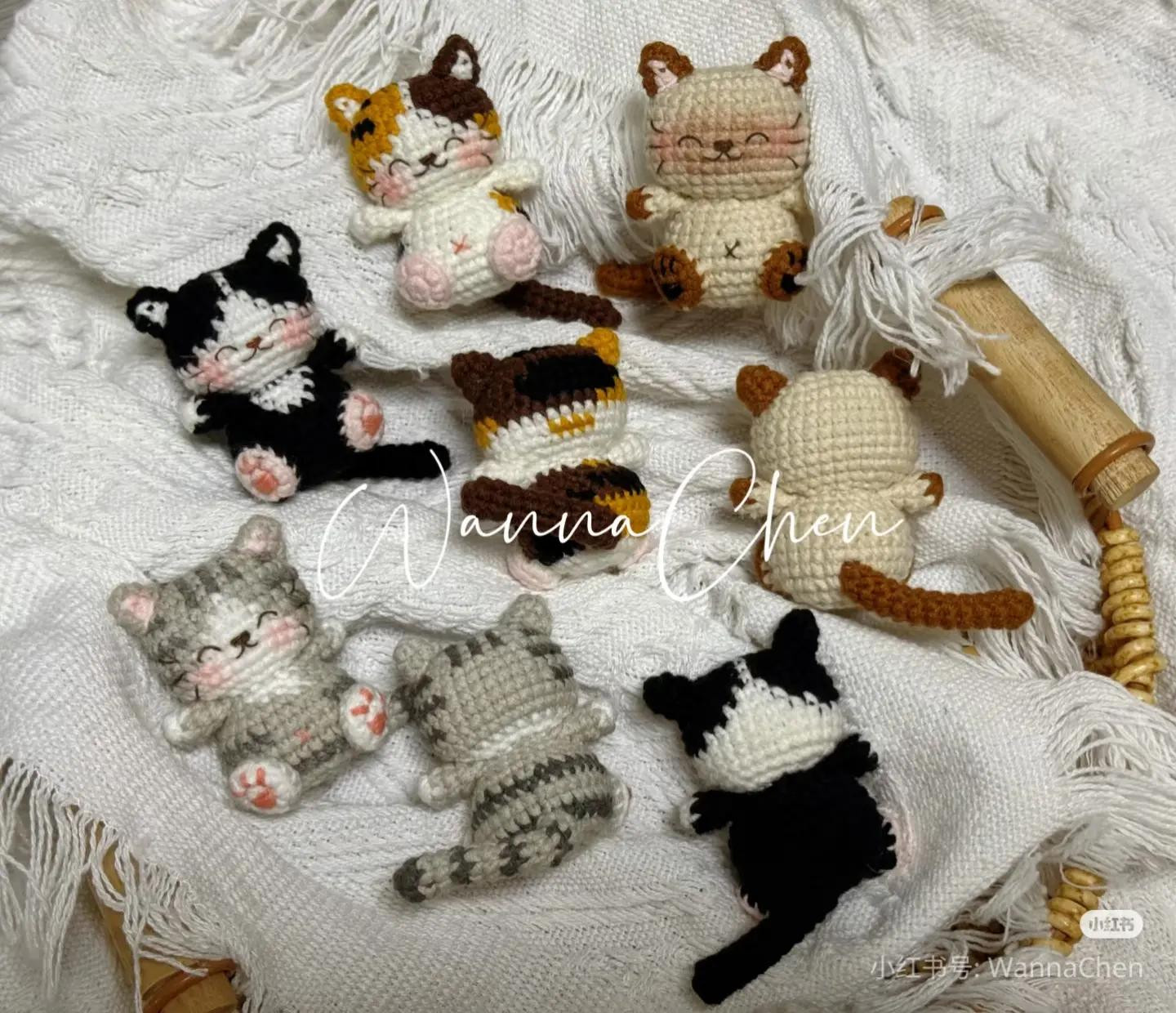 Adorable Crochet Cats Amigurumi Pattern Sharing Corner