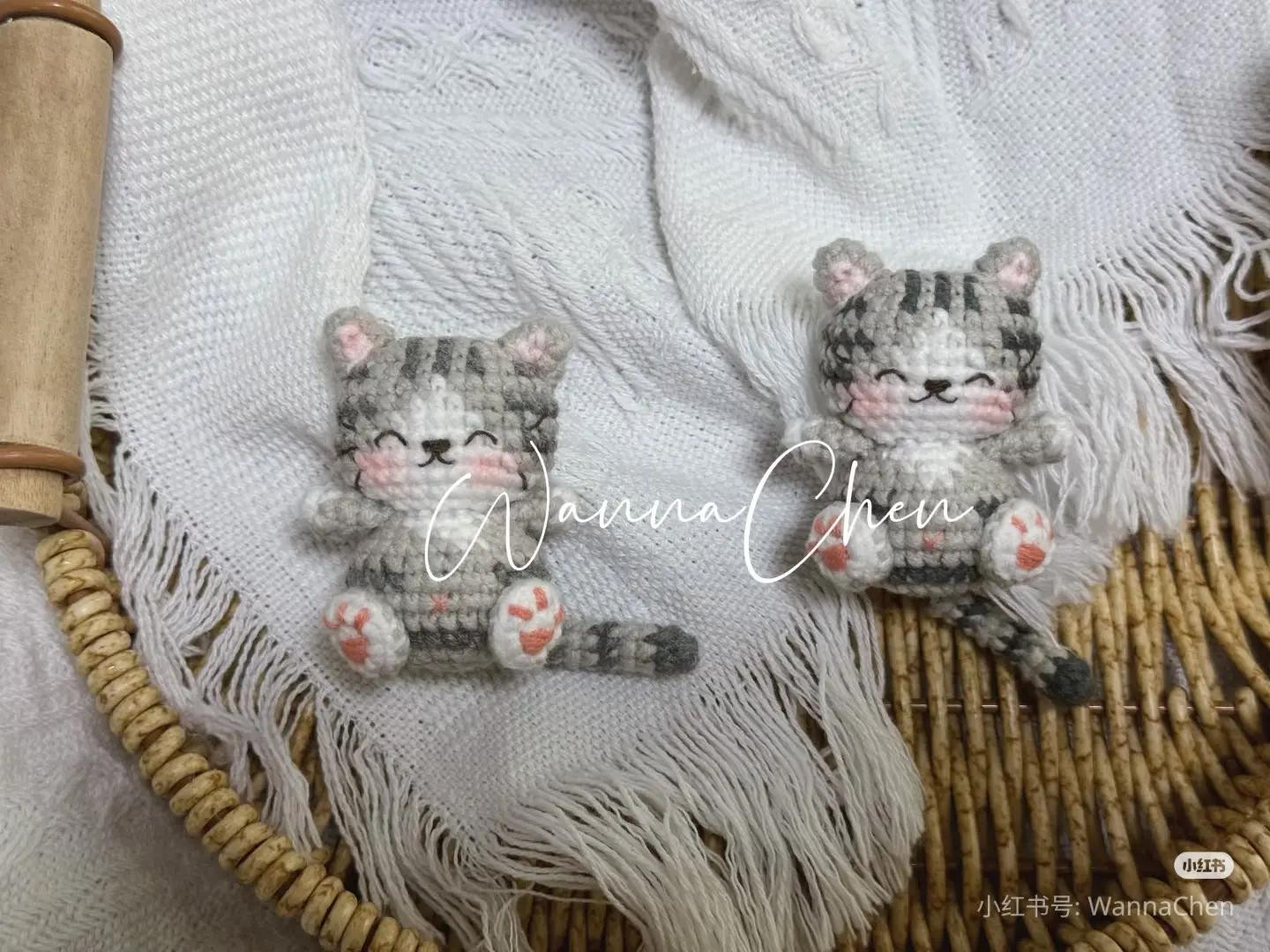 Adorable Crochet Cats Amigurumi Pattern Sharing Corner