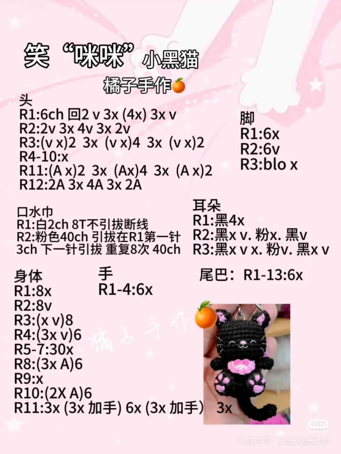 Adorable Crochet Cats Amigurumi Pattern Sharing Corner