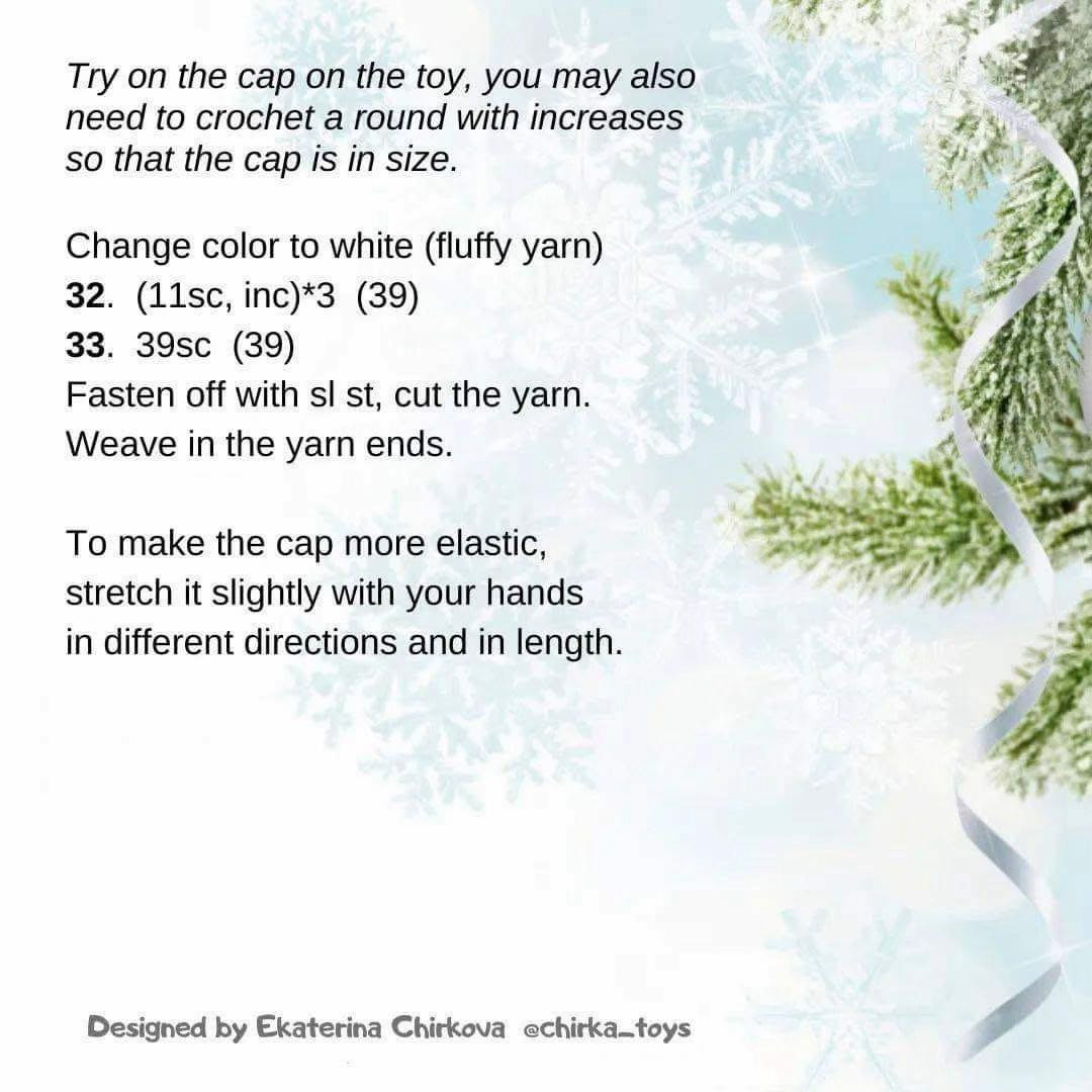 Adorable Crochet Dragons with Santa Hats Free Pattern