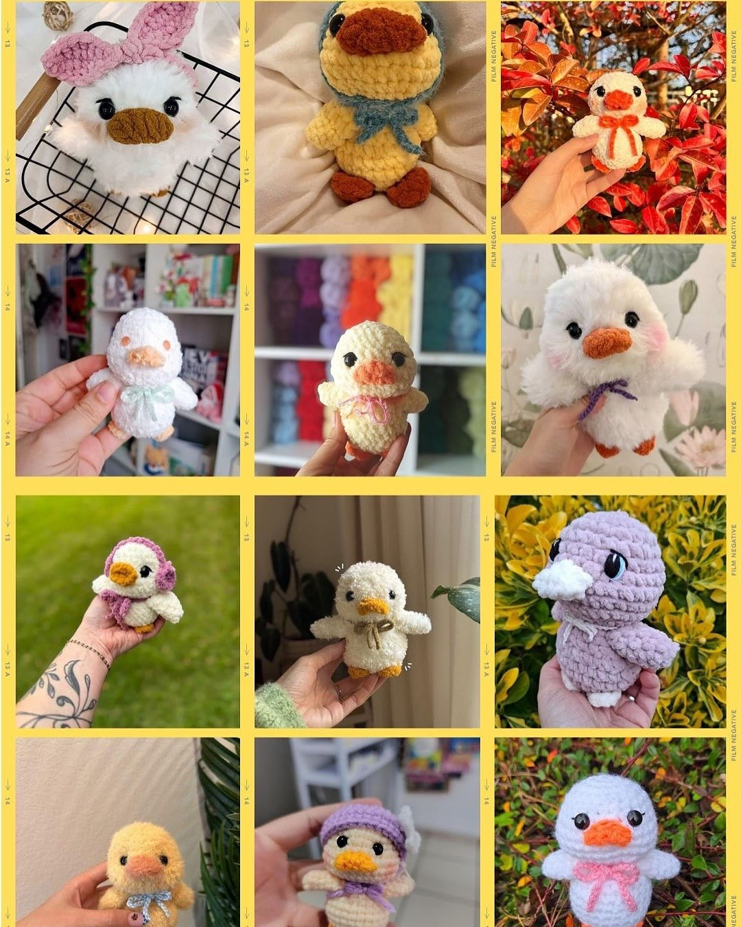Adorable Crochet Duck Family Free Pattern Download