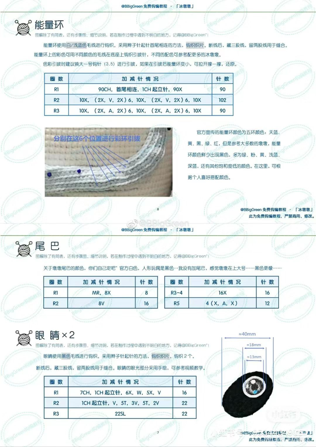 Adorable Crochet Panda Toy with Heart Details and Colorful Stripes