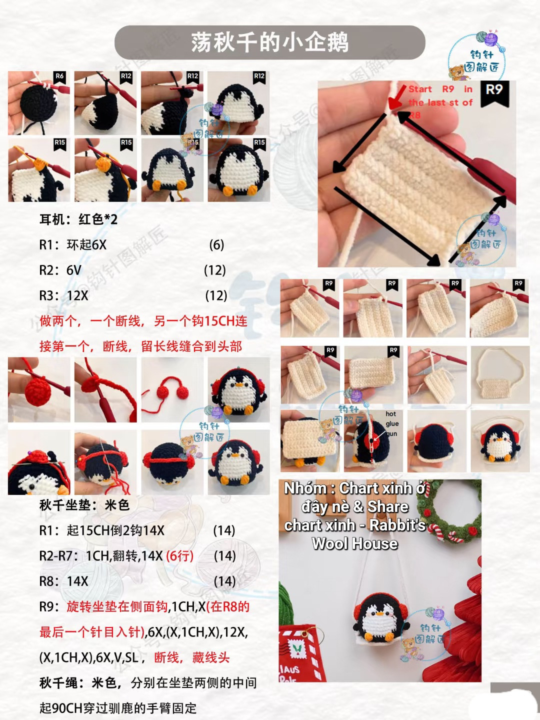 Adorable Crochet Patterns for Festive Christmas Ornaments