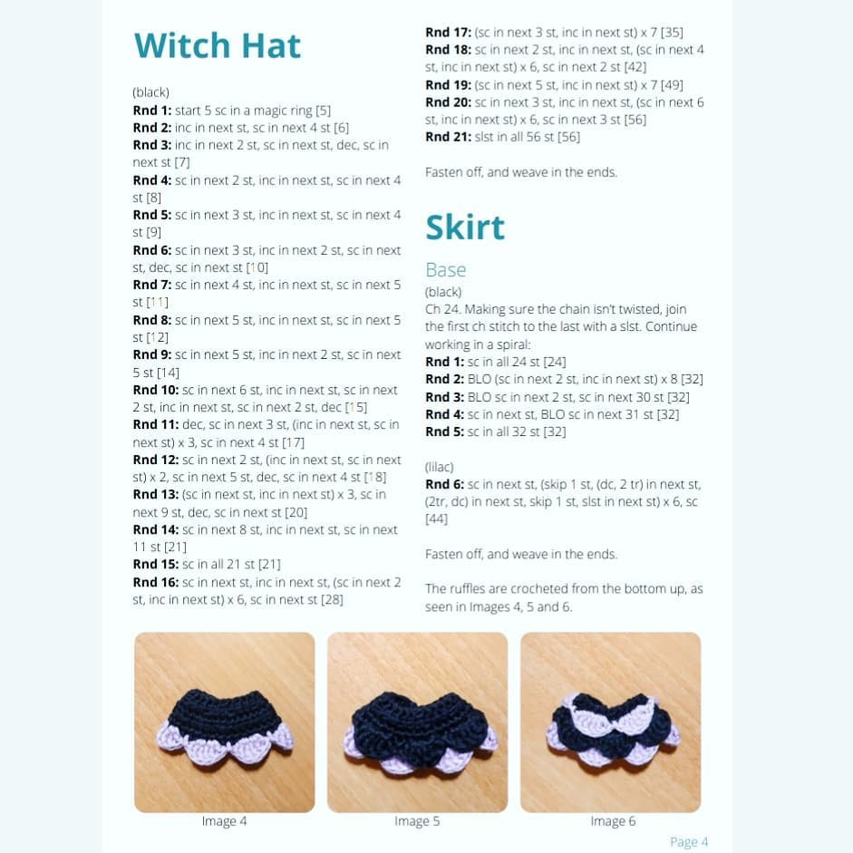 Adorable Crochet Witch Doll Pattern for Halloween Fun