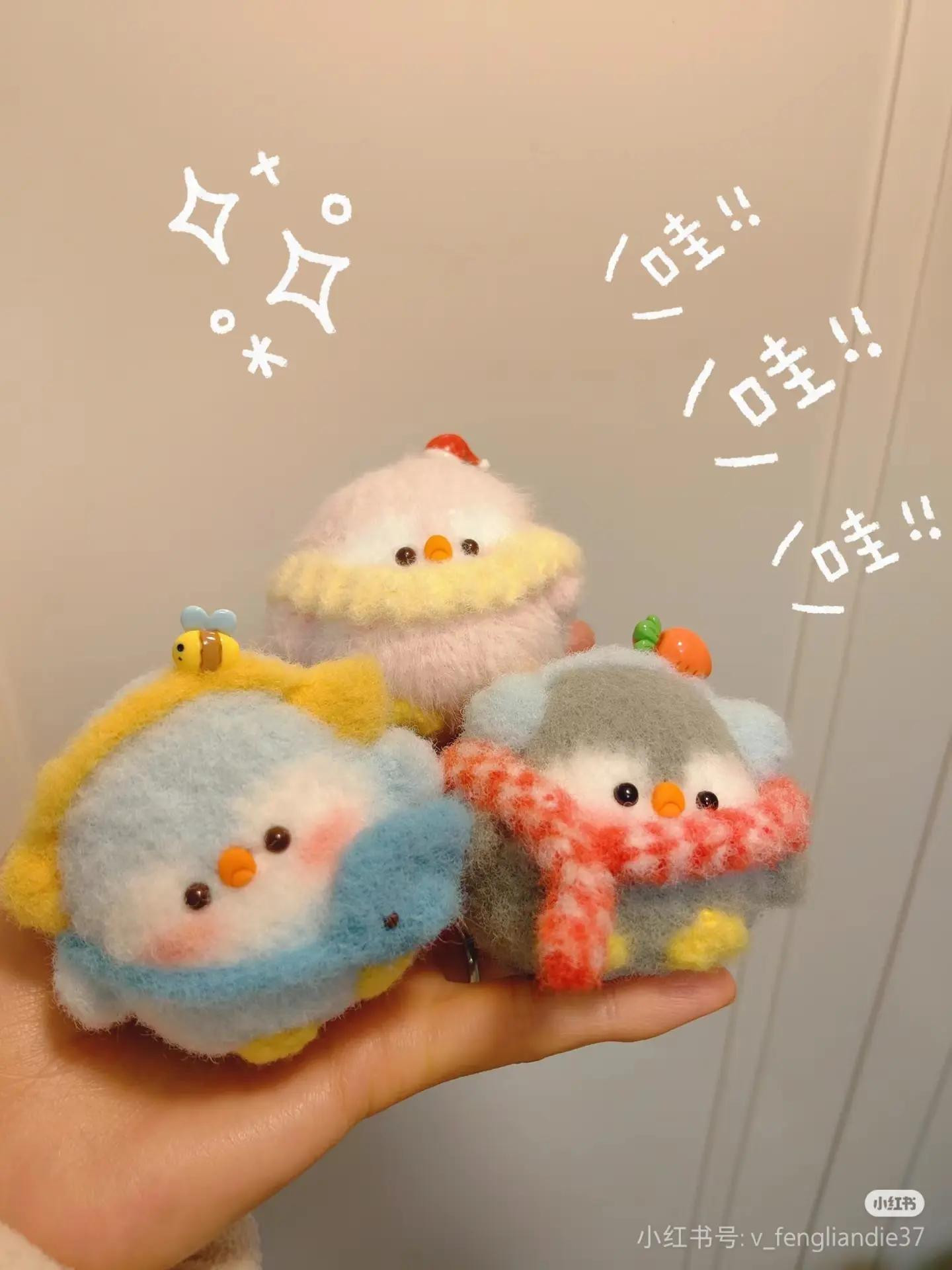 Adorable Crocheted Chicks Stack for Creative Crafting Inspiration