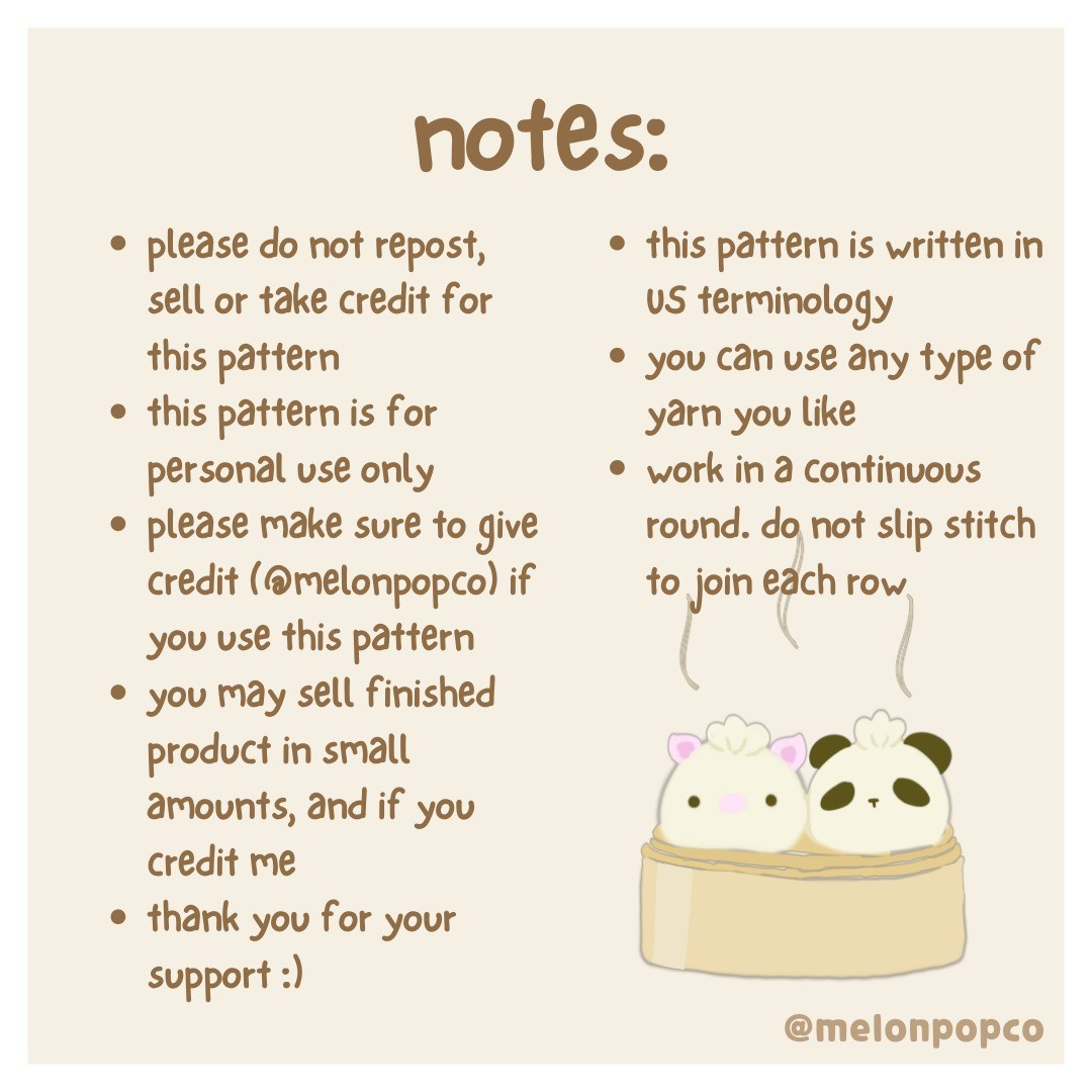 Adorable Panda and Piggy Crochet Bao Delights