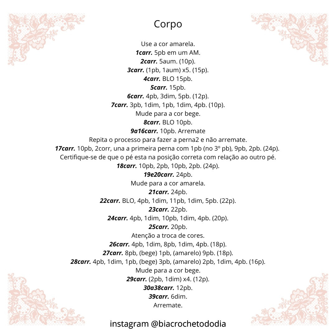 Amigurumi Bela: Tutorial de Crochê Criativo e Divertido