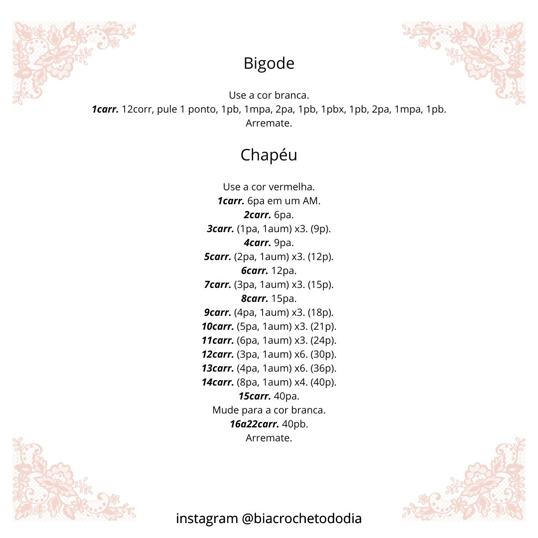 Amigurumi Cestinha Papai Noel: Decoração Natalina Fofa e Divertida