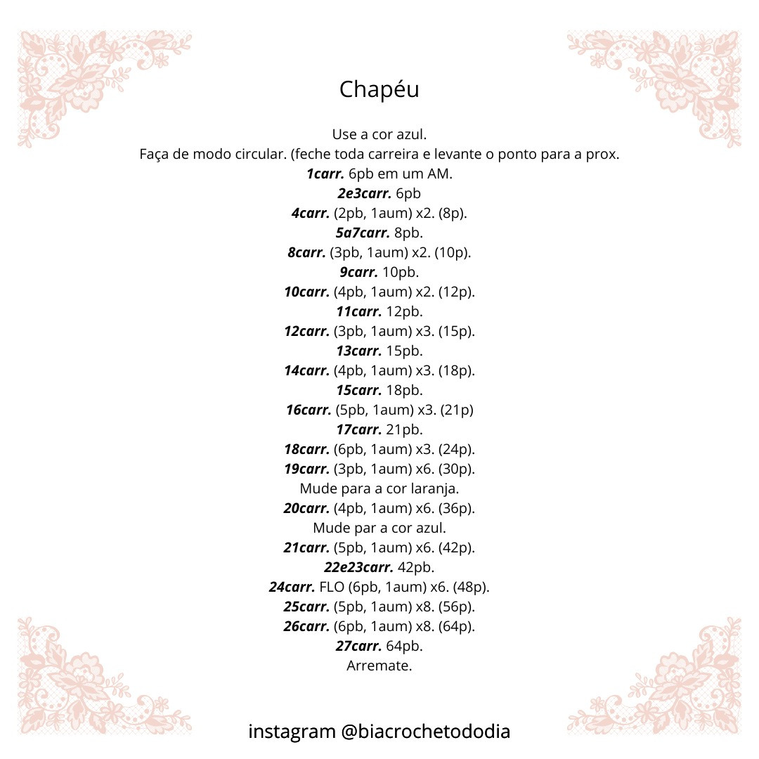 Amigurumi Fantasma com Chapéu de Bruxa Azul e Laranja