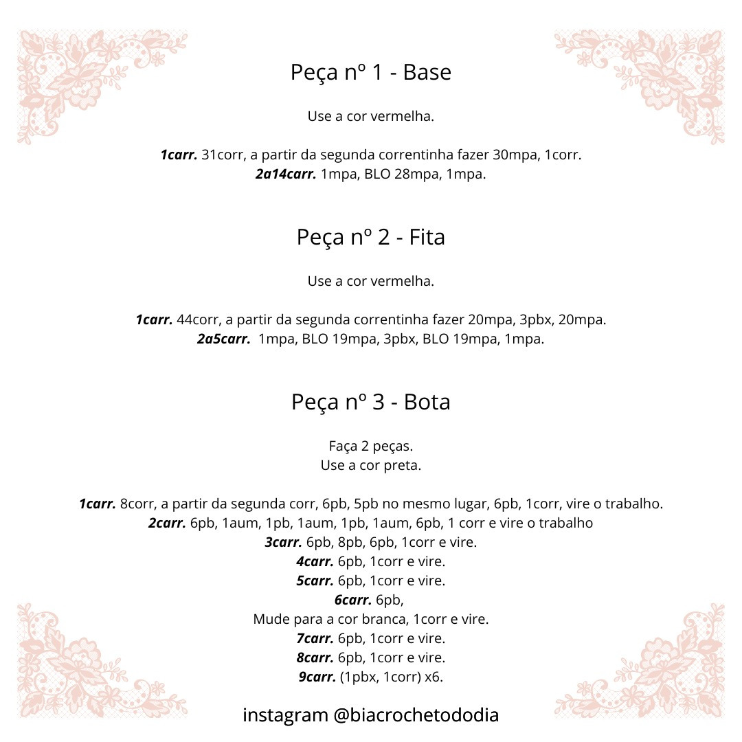 Amigurumi: Lindo Laço de Natal em Crochê