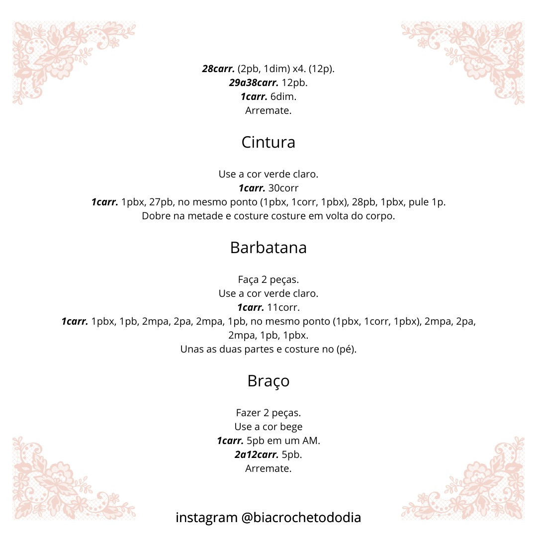 Amigurumi Pequena Sereia: Receita de Crochê Detalhada Passo a Passo