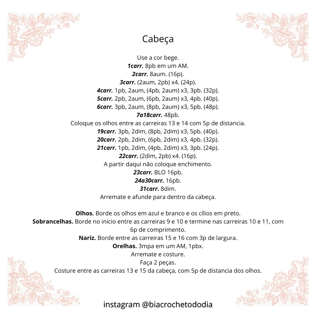 Amigurumi Pequena Sereia: Receita de Crochê Detalhada Passo a Passo