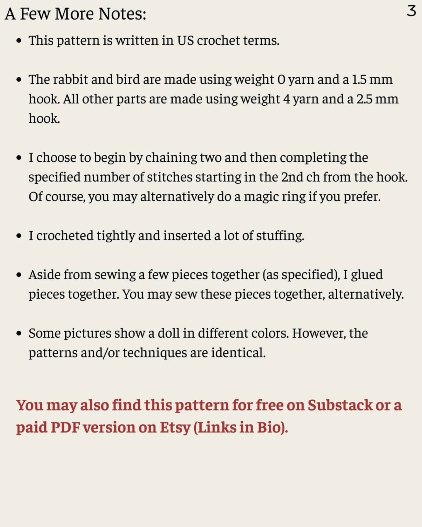 Amigurumi Saint Francis with Animals Crochet Pattern