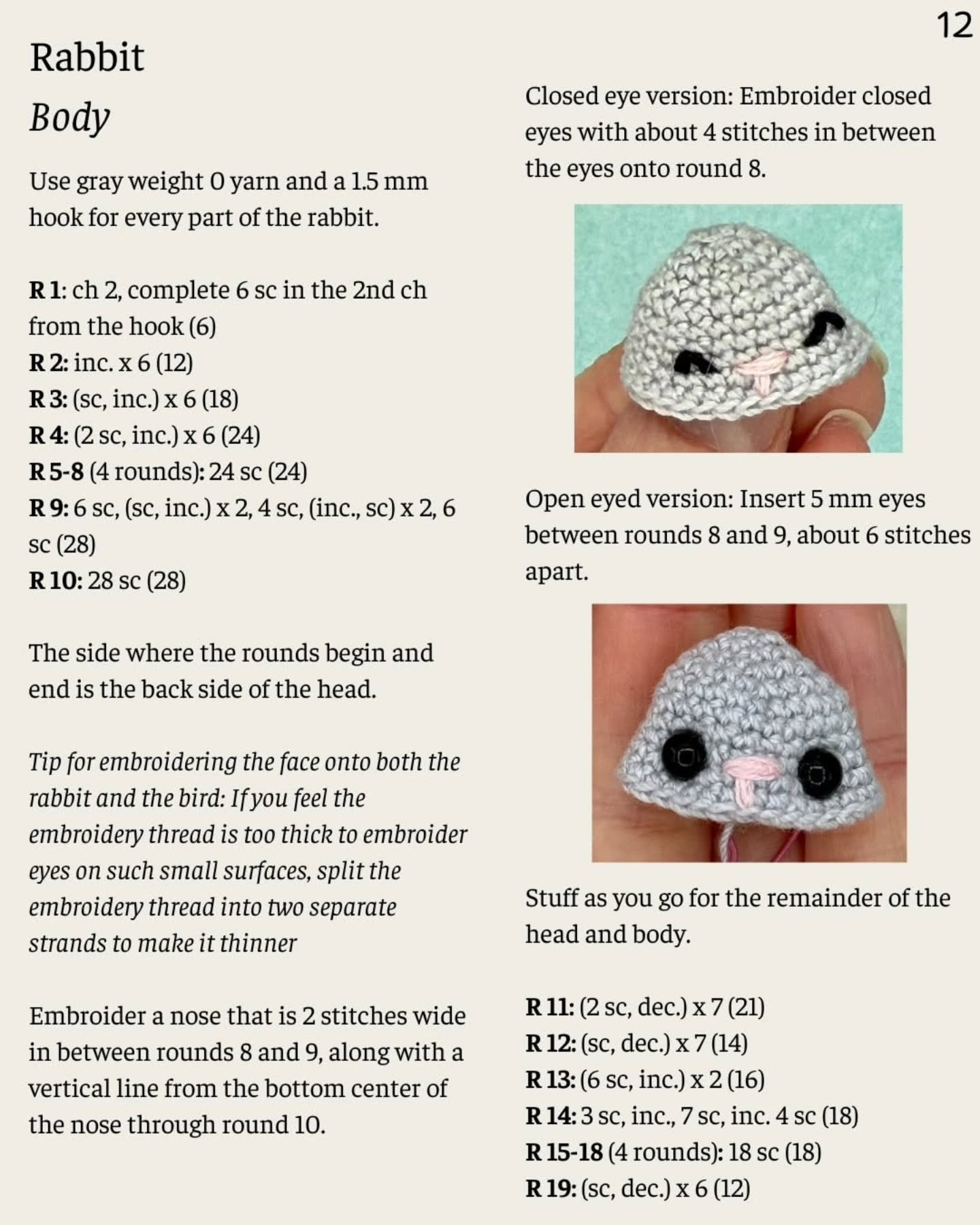 Amigurumi Saint Francis with Animals Crochet Pattern