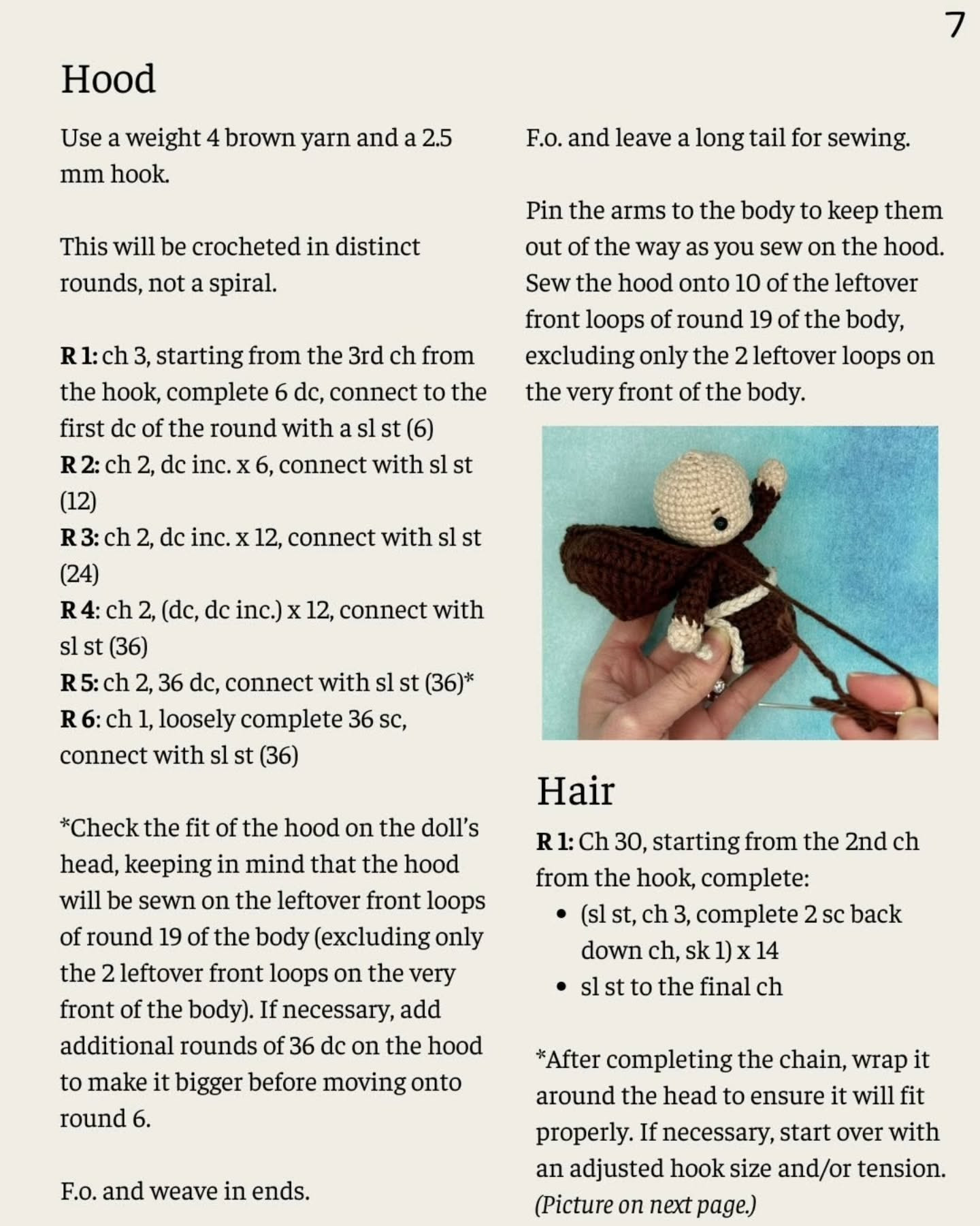 Amigurumi Saint Francis with Animals Crochet Pattern