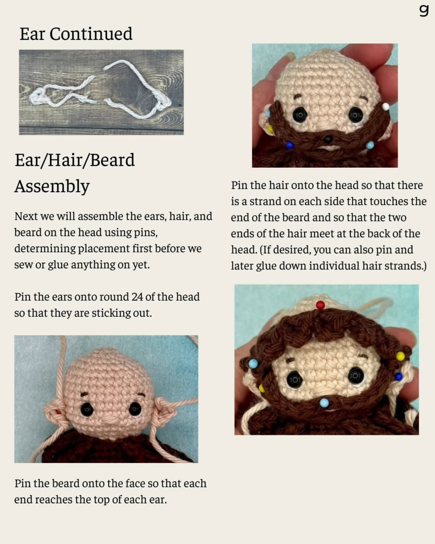 Amigurumi Saint Francis with Animals Crochet Pattern