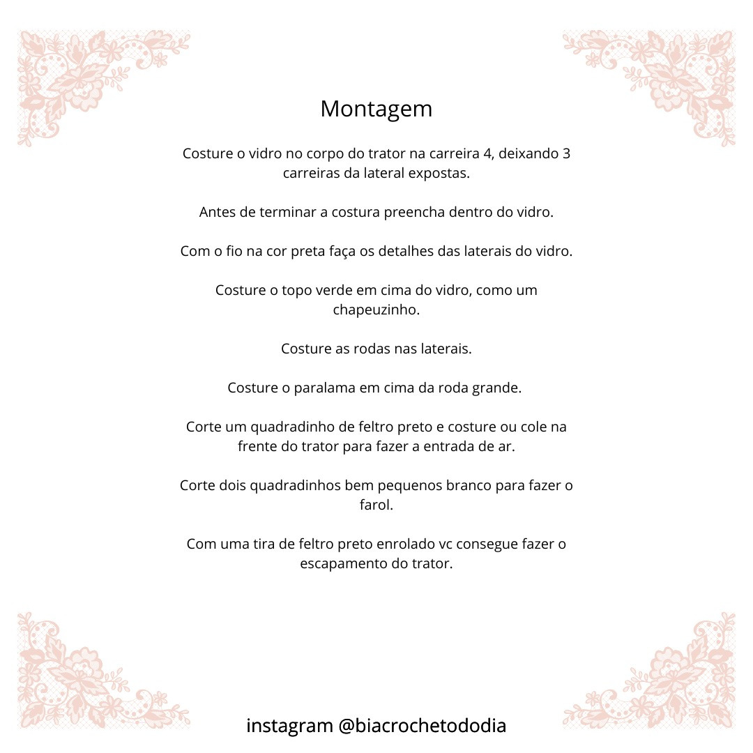 Amigurumi: Trator de Crochê Colorido e Único