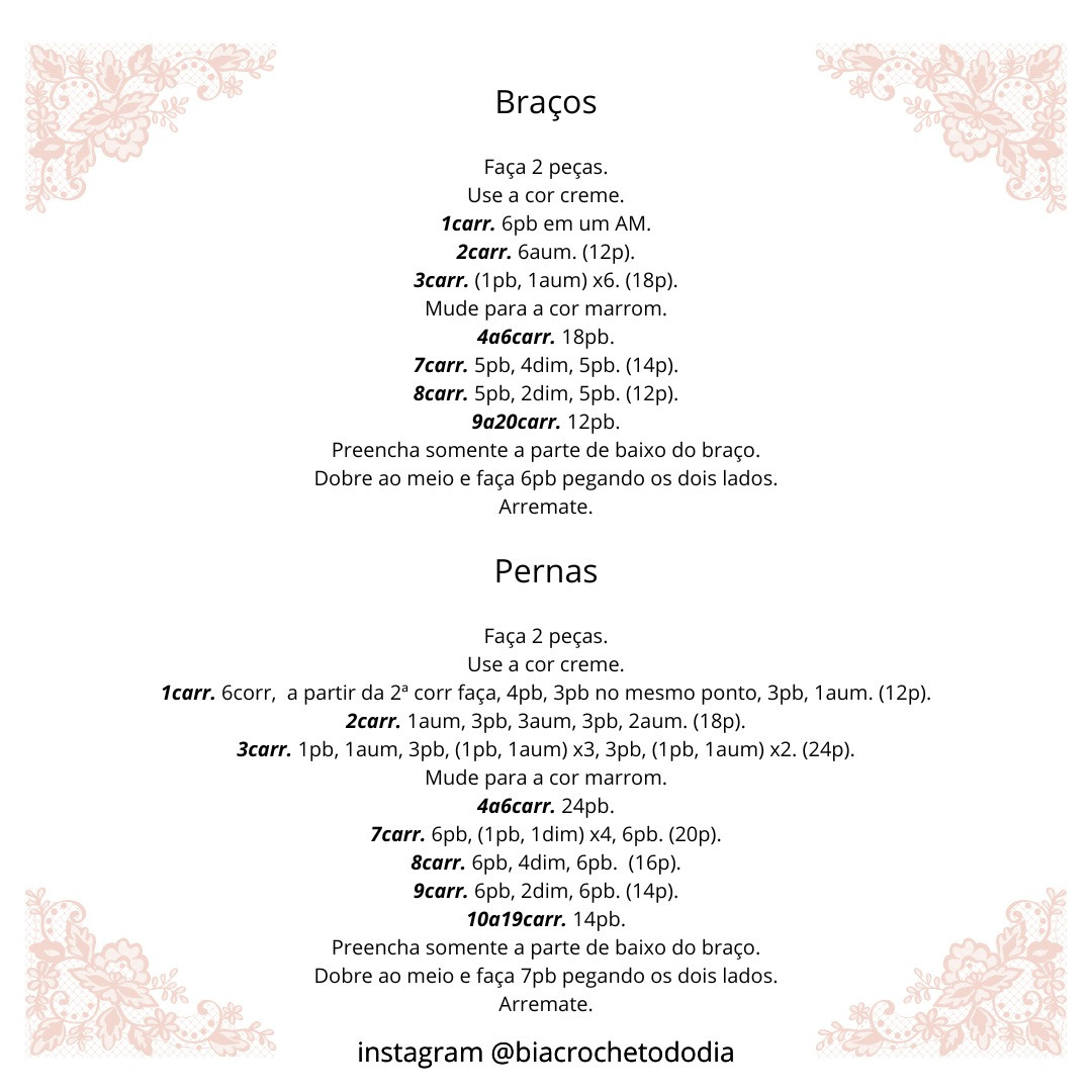 Amigurumi Urso Teddy: Padrão de Crochê para Iniciantes