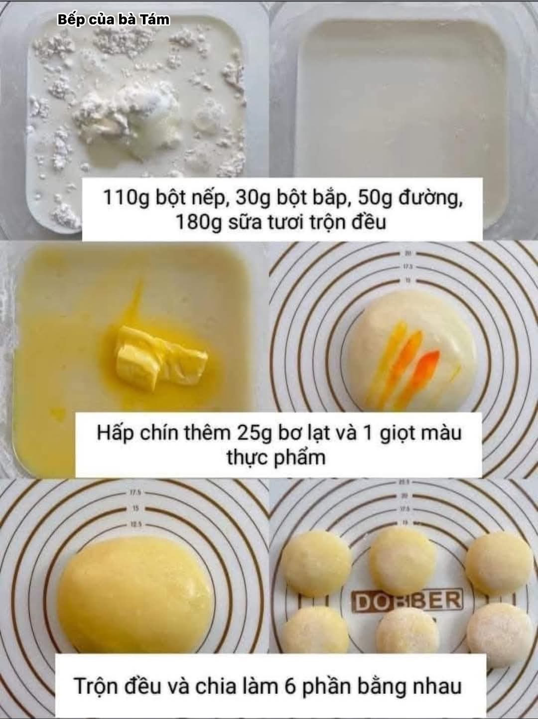 BẠN ĐÃ BIẾT CÁCH LÀM BÁNH MOCHI THẠCH XOÀI THƠM NGON NÀY CHƯA?