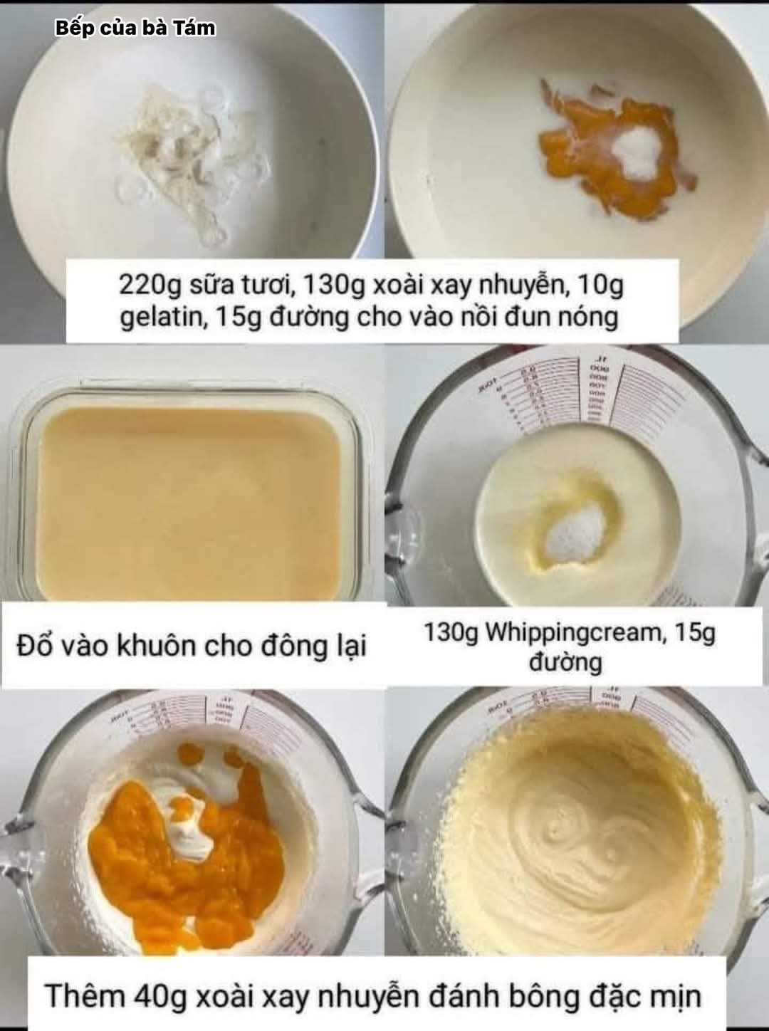 BẠN ĐÃ BIẾT CÁCH LÀM BÁNH MOCHI THẠCH XOÀI THƠM NGON NÀY CHƯA?