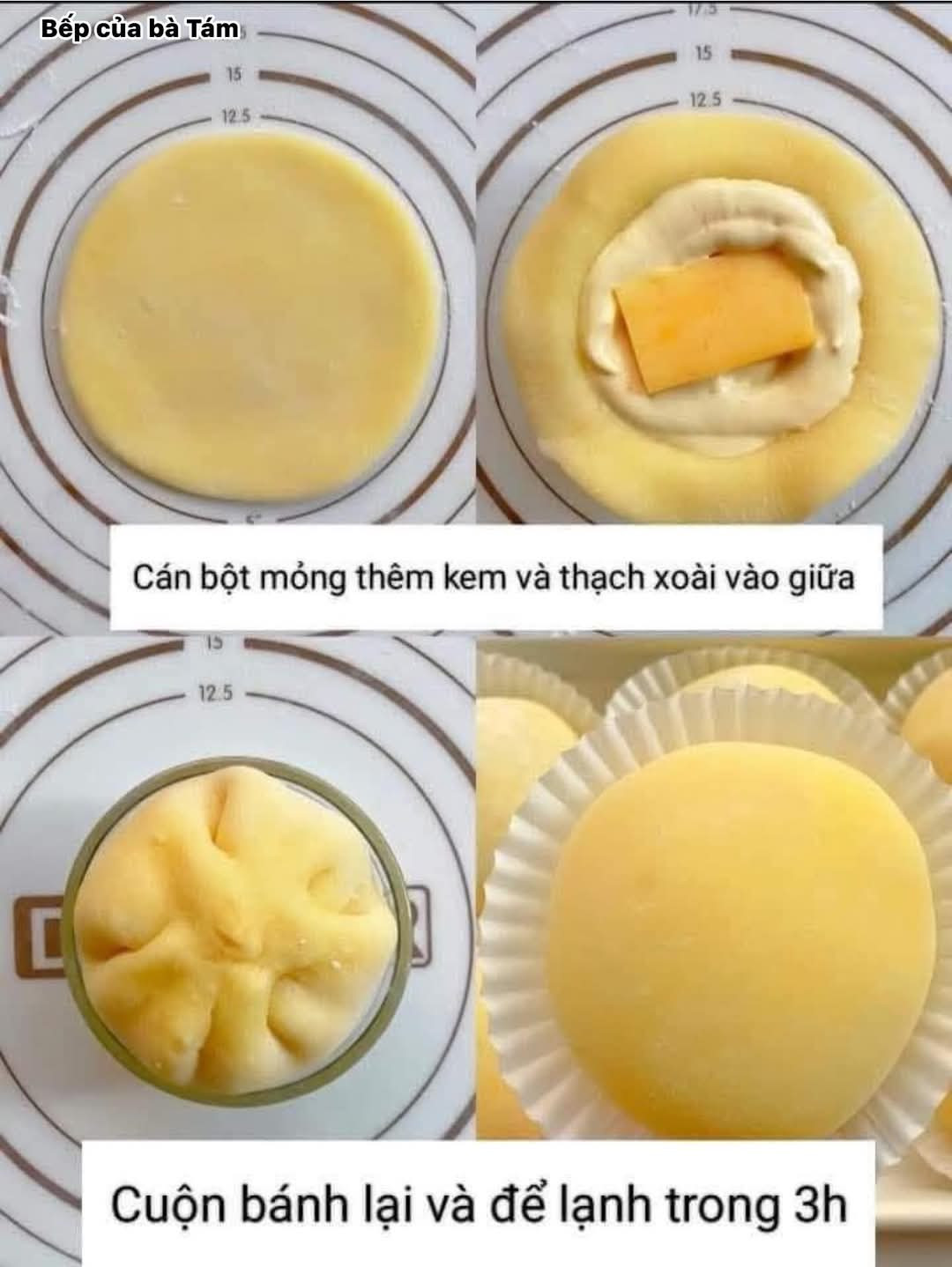 BẠN ĐÃ BIẾT CÁCH LÀM BÁNH MOCHI THẠCH XOÀI THƠM NGON NÀY CHƯA?