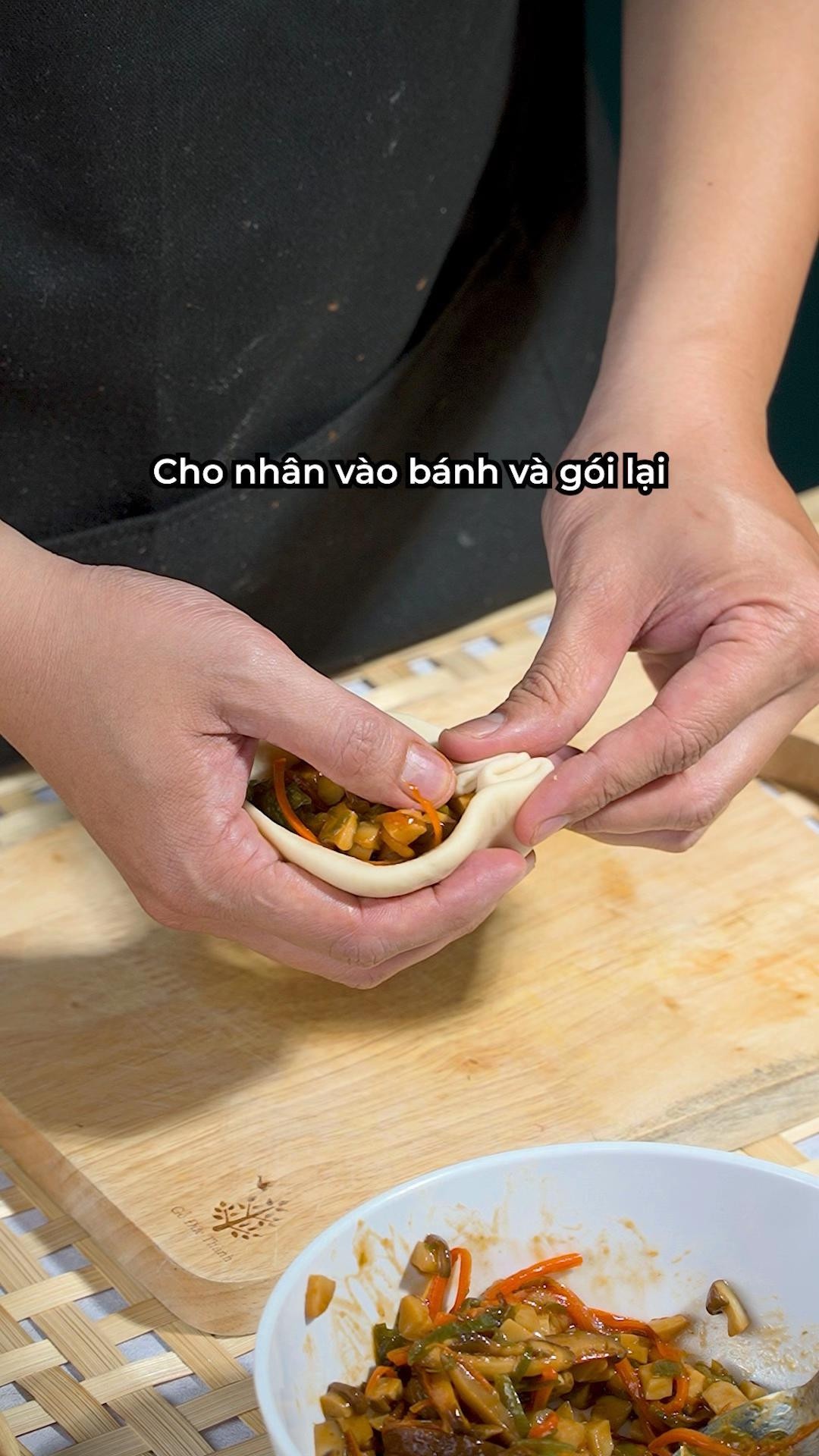Bánh Bao Chay Thơm Ngon Đậm Đà Hương Vị BBQ