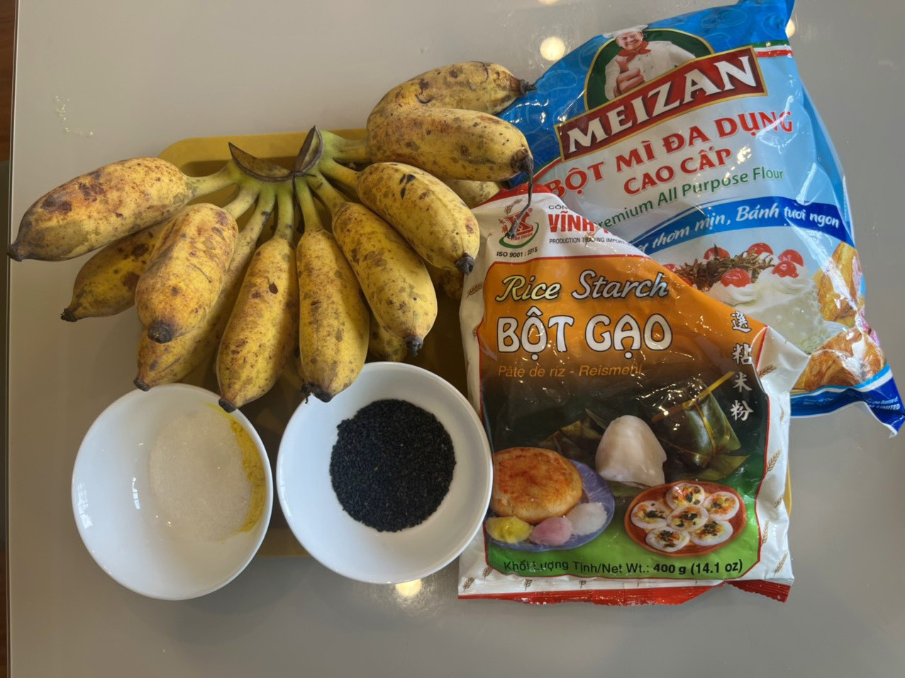 Bánh Chuối Chiên Vừng Giòn Rụm Thơm Ngọt