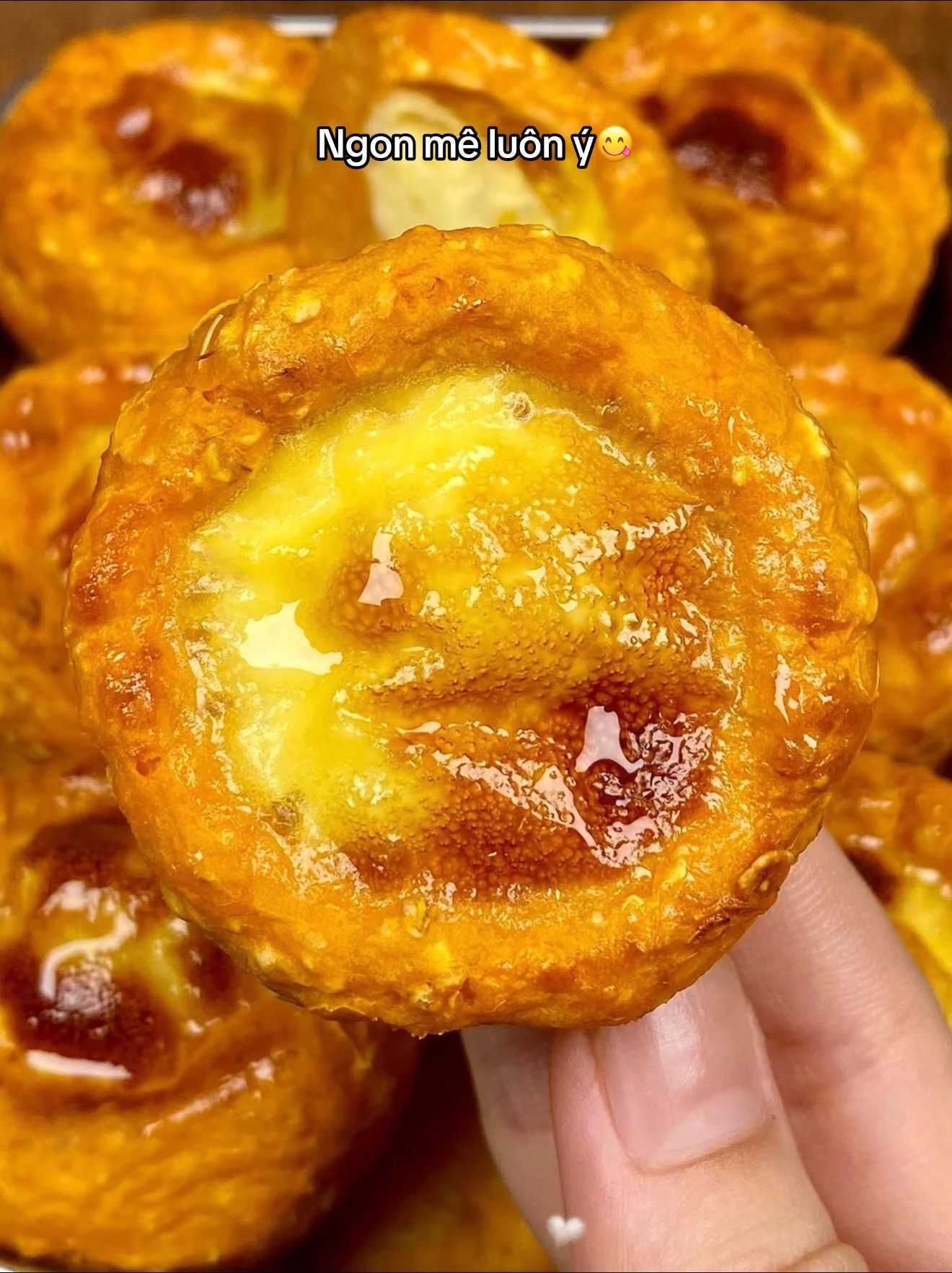 Bánh khoai lang yến mạch nướng: Ngọt ngào, thơm béo, giòn xốp