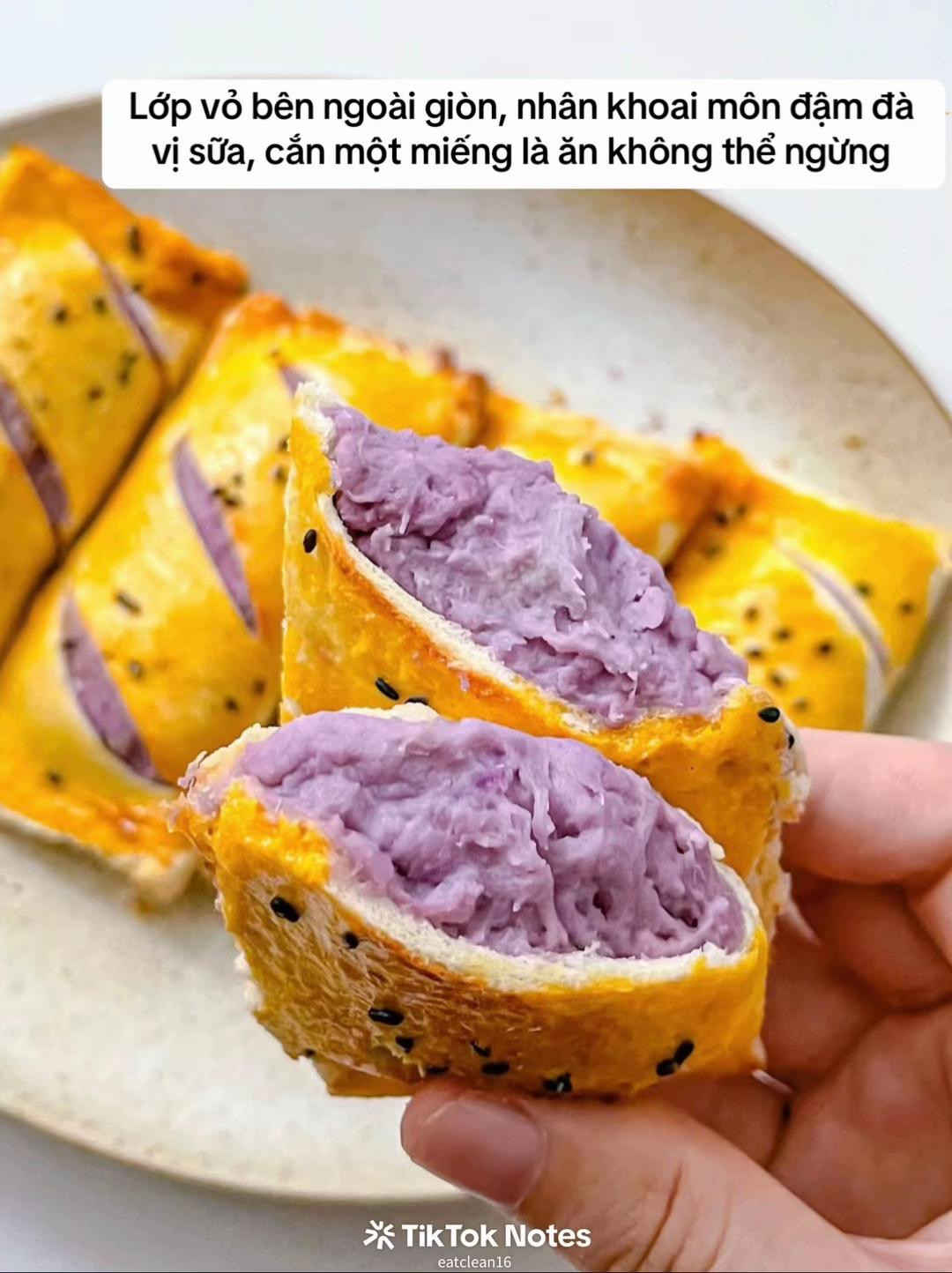 Bánh khoai môn healthy