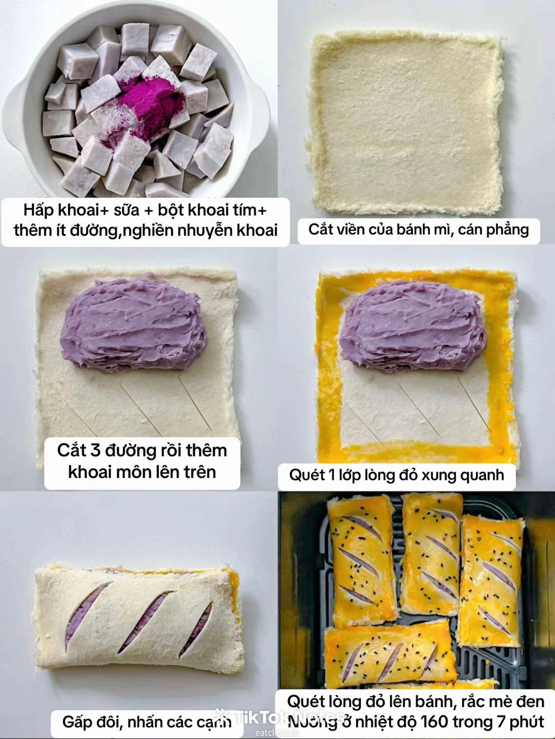 Bánh khoai môn healthy