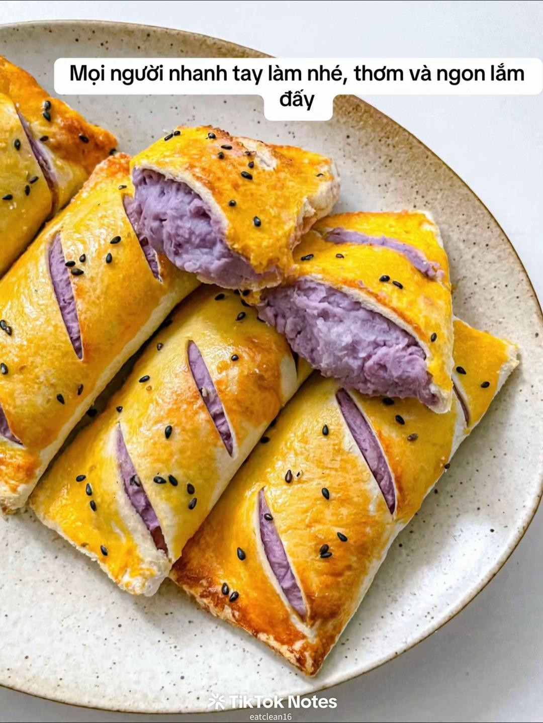 Bánh khoai môn healthy