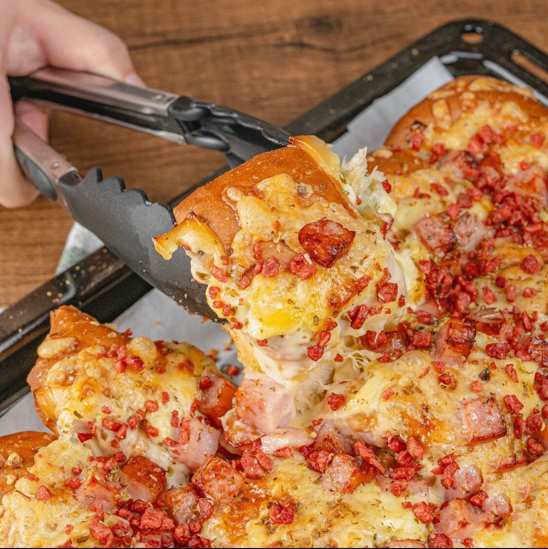 Bánh Mì Nướng Phô Mai Thơm Ngậy Giòn Tan