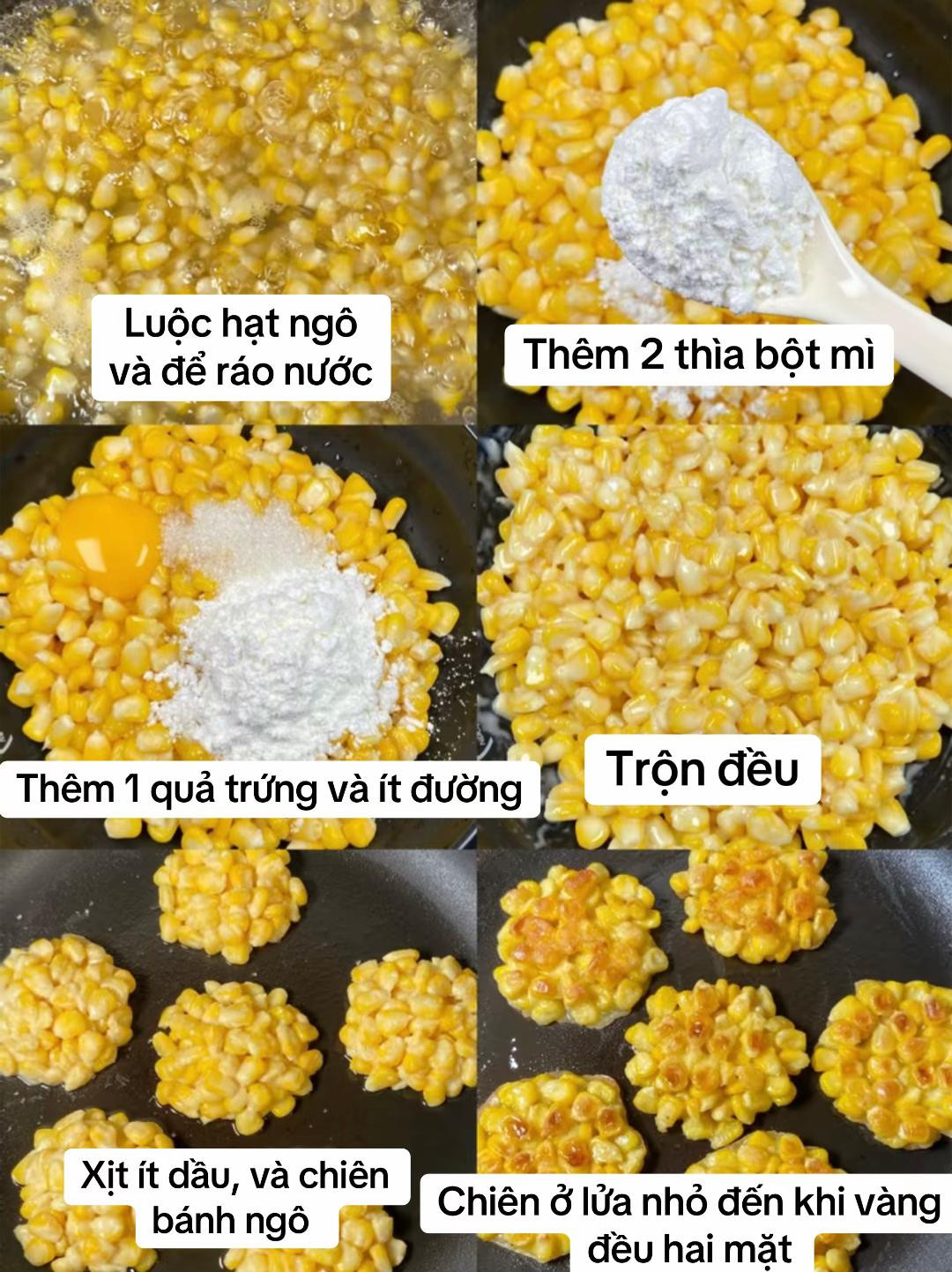 Bánh Ngô Giòn Rụm Thơm Ngon Cho Sức Khỏe