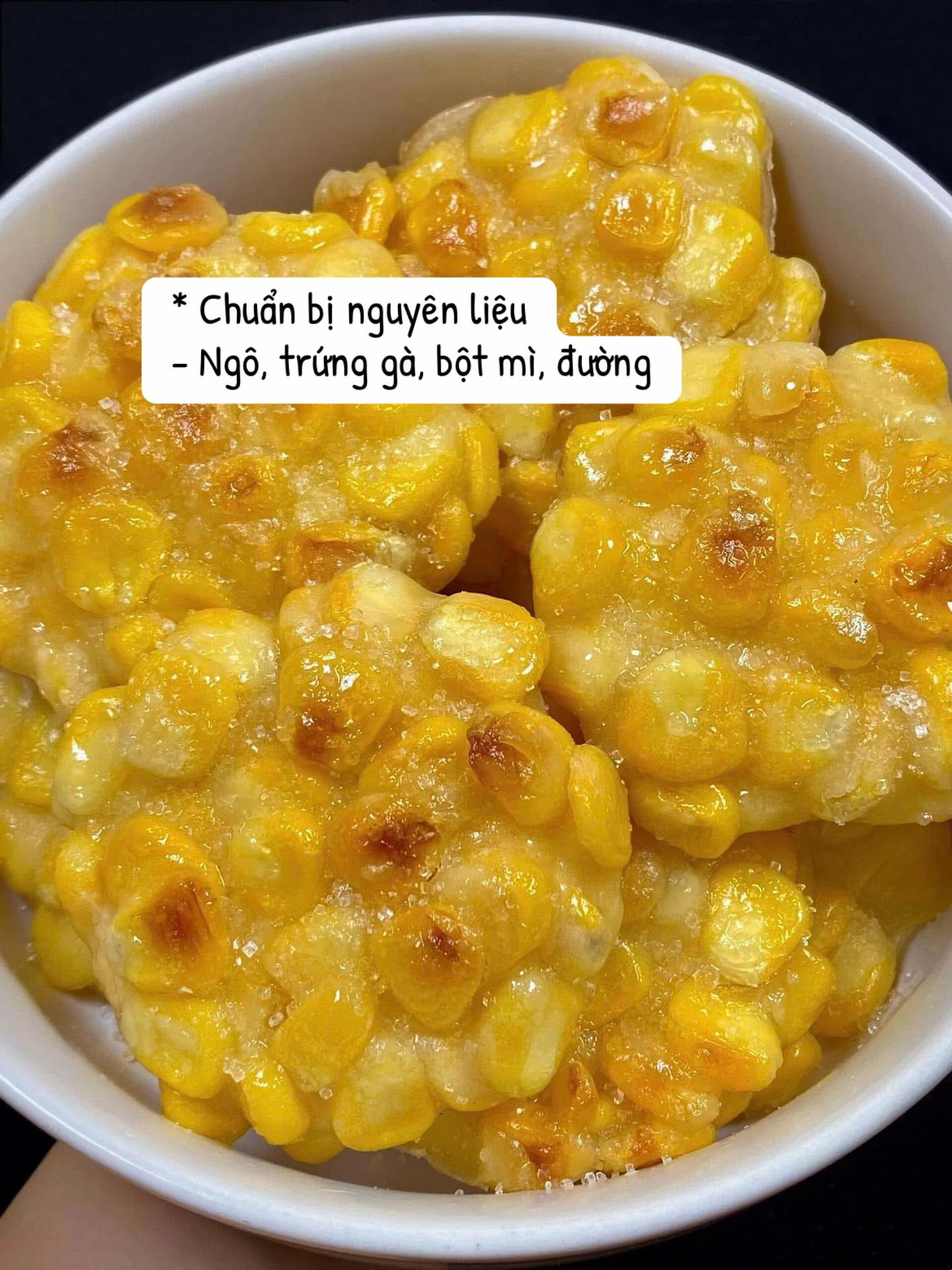 Bánh Ngô Giòn Tan, Vàng Óng Hương Vị Ngọt Lịm