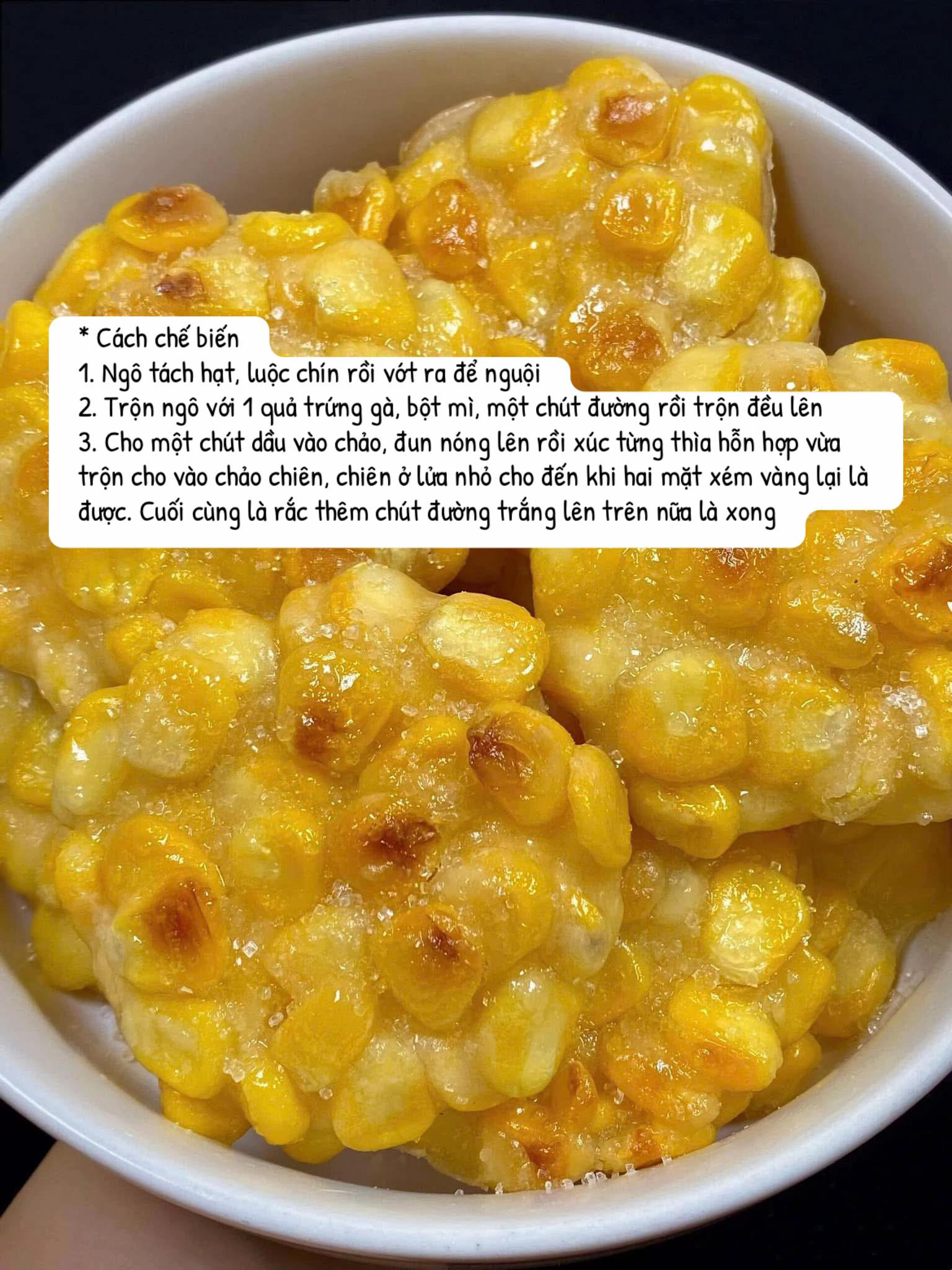 Bánh Ngô Giòn Tan, Vàng Óng Hương Vị Ngọt Lịm