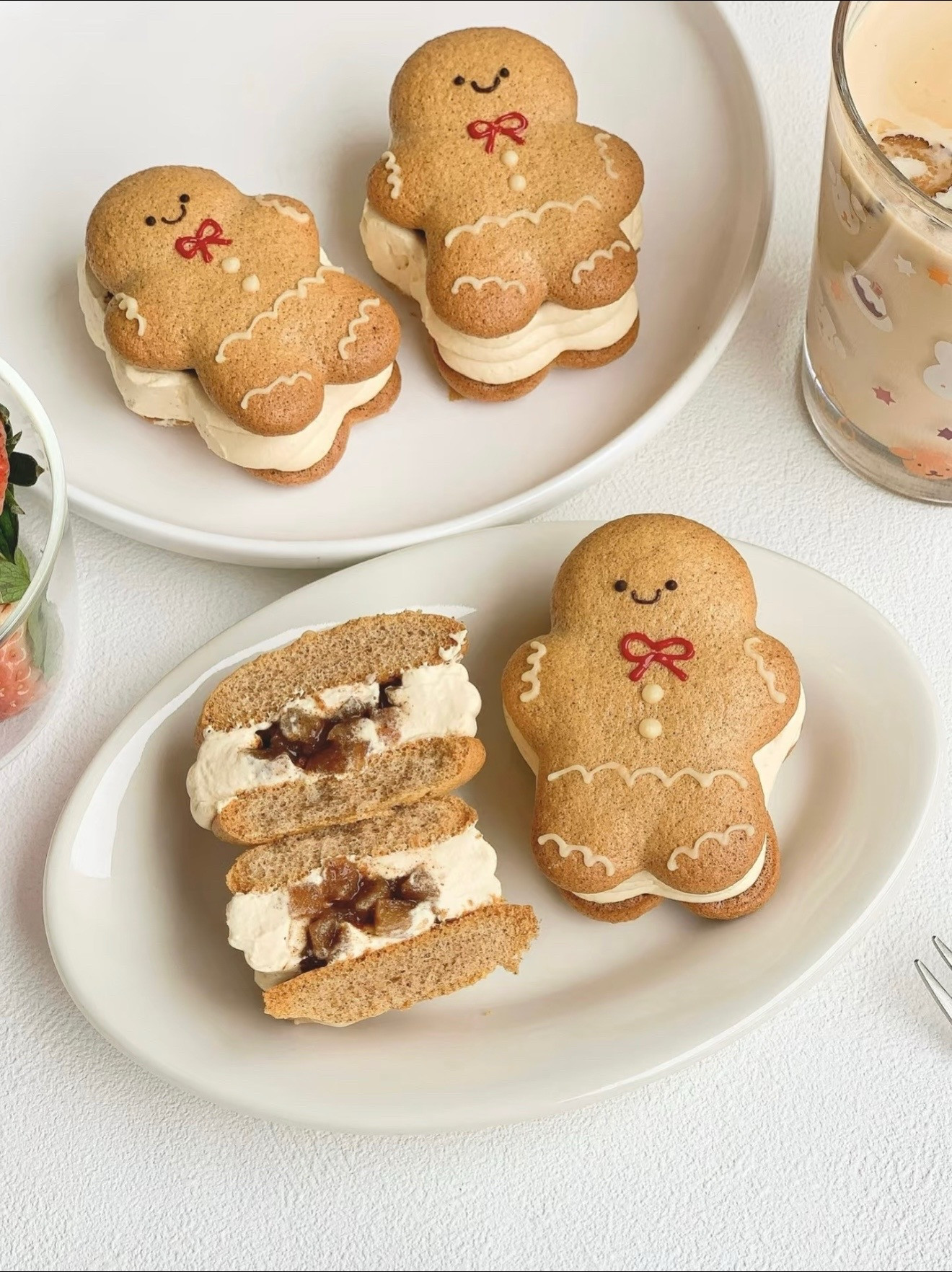 Bánh Người Tuyết Nhân Táo Ngọt Ngào Giáng Sinh