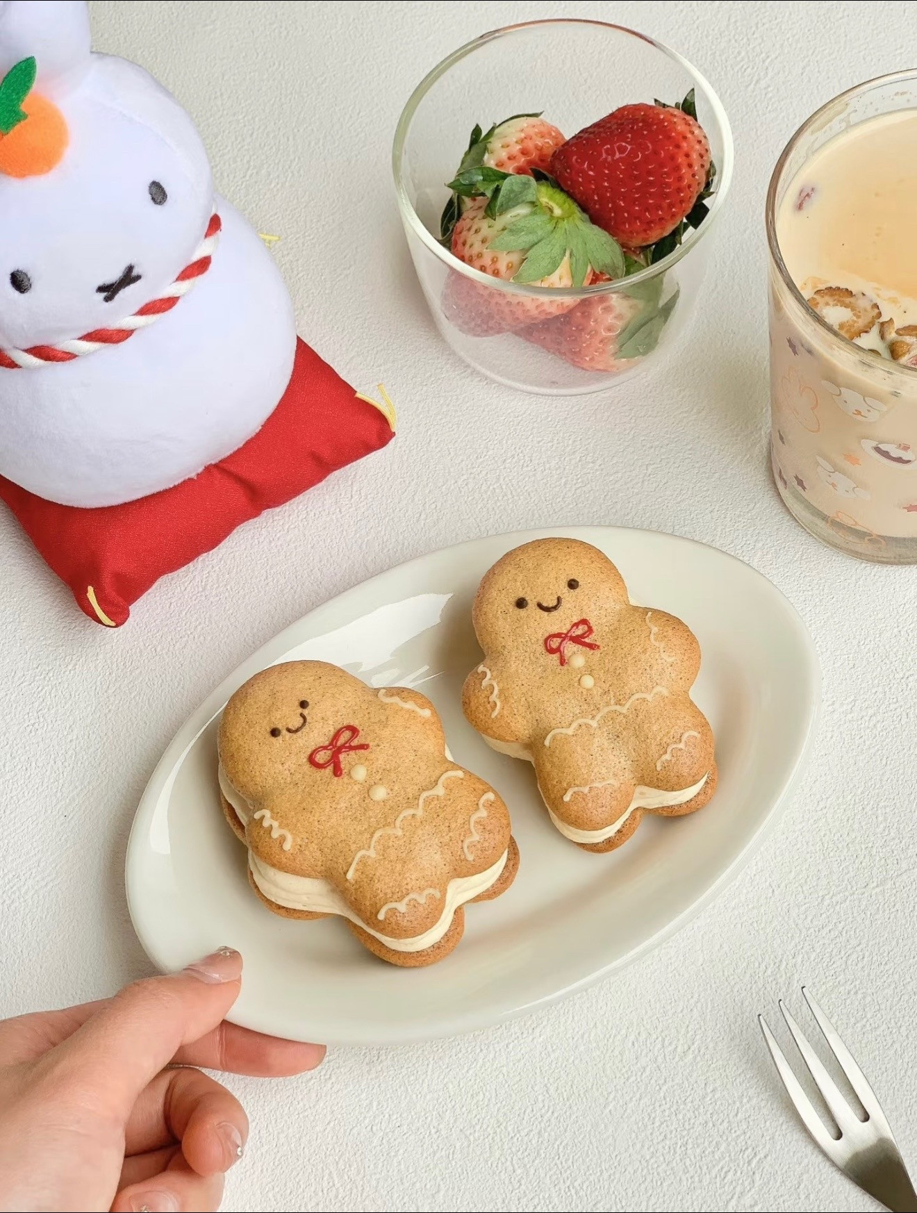 Bánh Người Tuyết Nhân Táo Ngọt Ngào Giáng Sinh