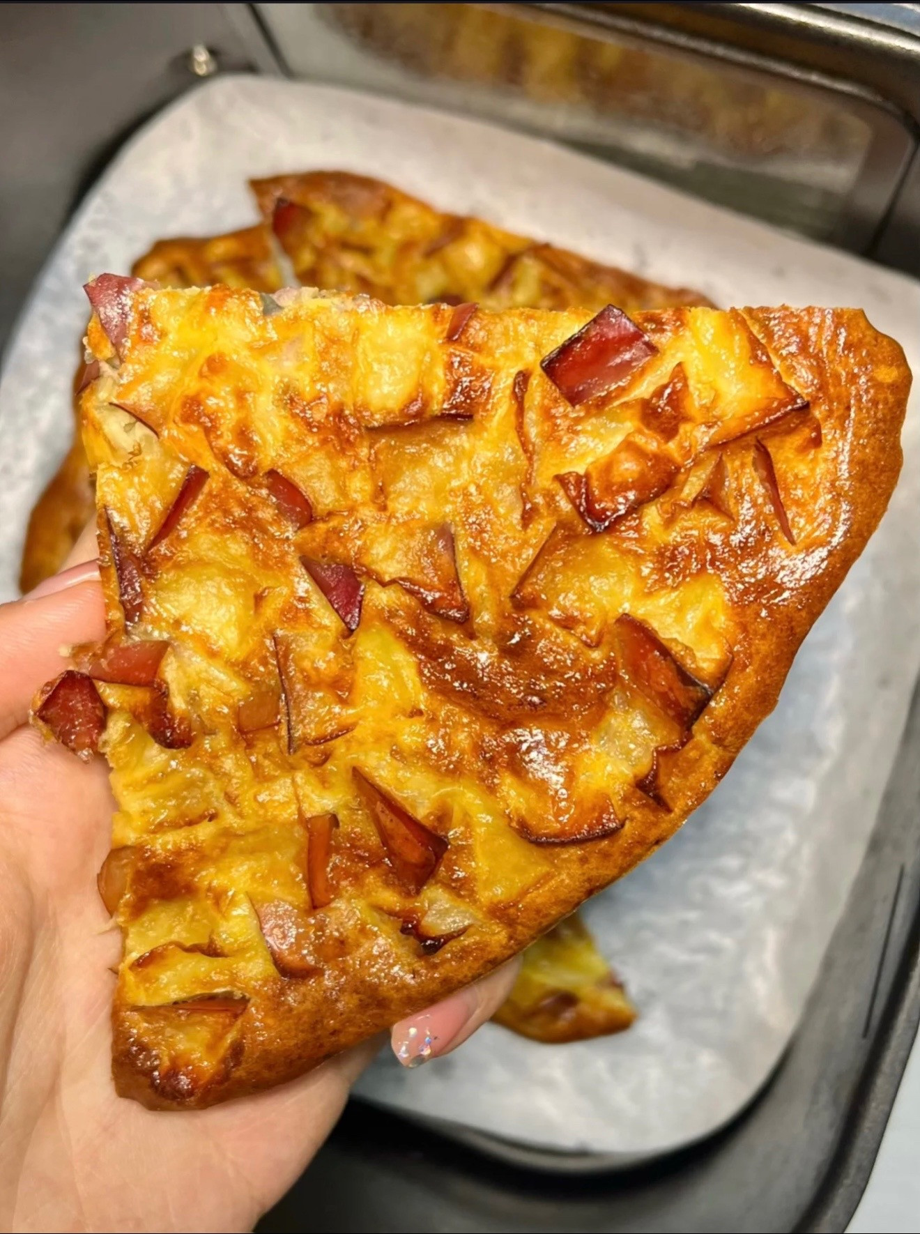 Bánh Táo Trứng Nướng - Ăn Vặt Healthy Ngon Tuyệt